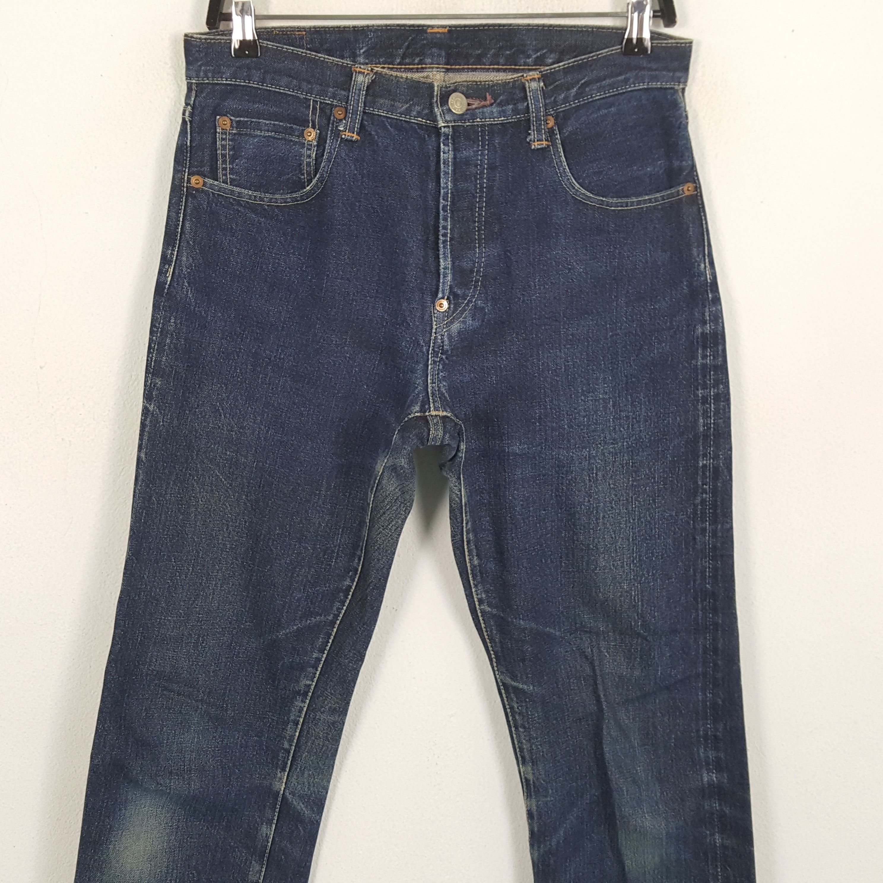 Hysteric Glamour × Japanese Brand × Vintage HYSTERIC GLAMOUR Japanese Brand Custom Art Style Jeans Size US 31 - 5 Thumbnail