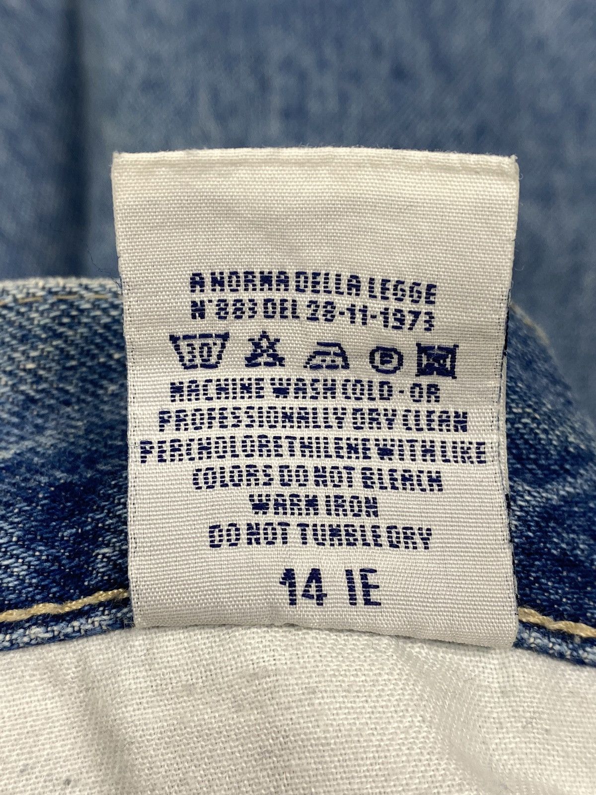 Versace Jeans Couture Vintage 90s Versace Jeans Couture Washed Luxury Denim Jeans Size US 30 / EU 46 - 25 Thumbnail