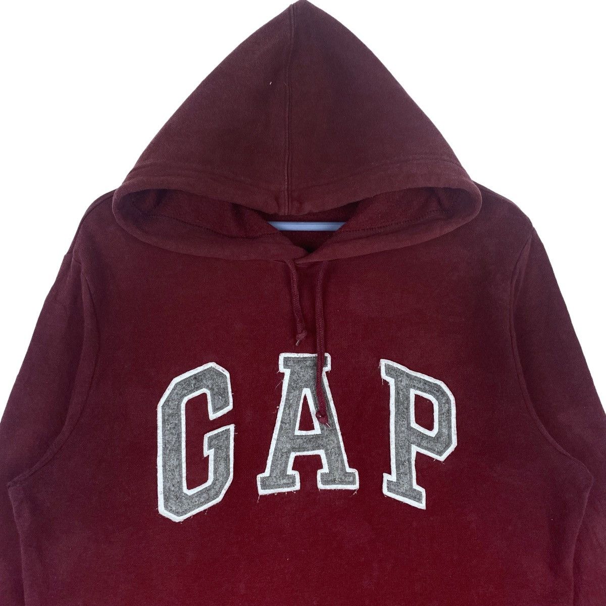 Gap GAP Maroon Hoodie Sweathsirt Pullover Jumper Size US M / EU 48-50 / 2 - 2 Thumbnail