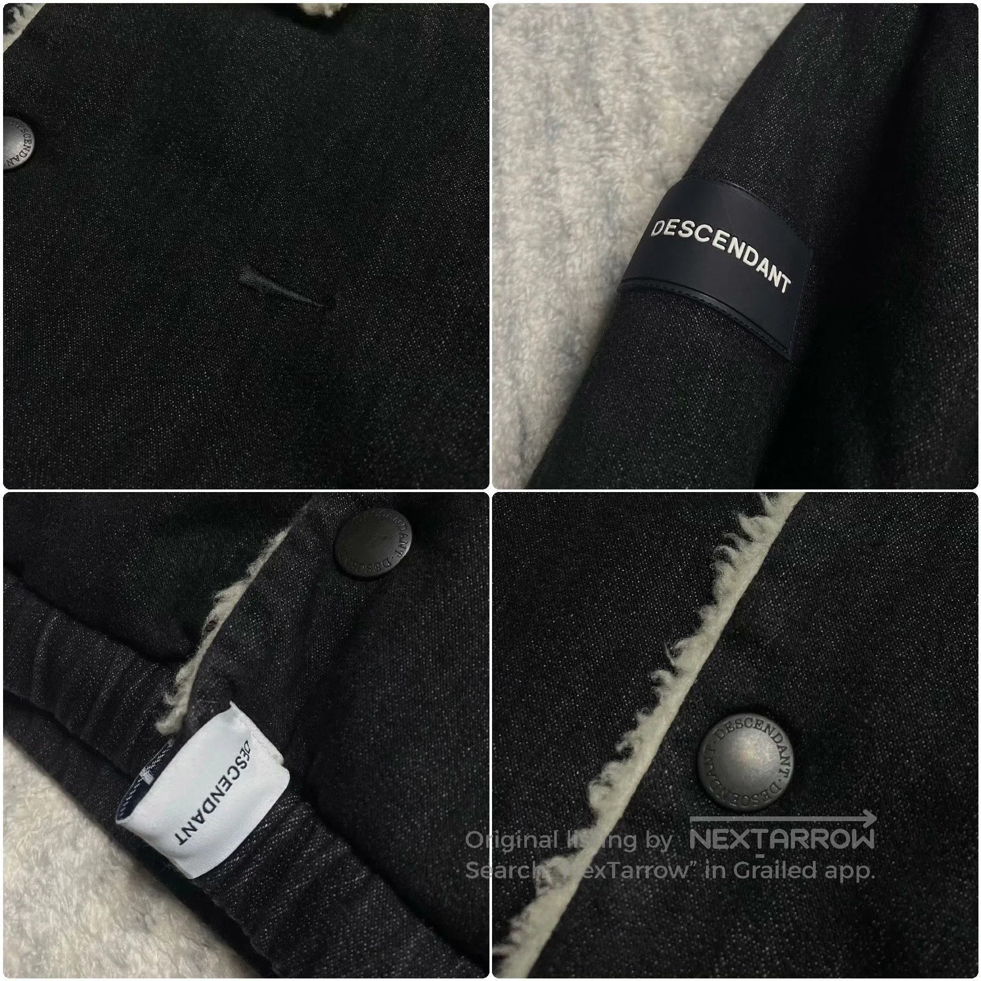 Descendant Descendant 18AW Collier Denim Jacket. Size US M / EU 48-50 / 2 - 5 Thumbnail