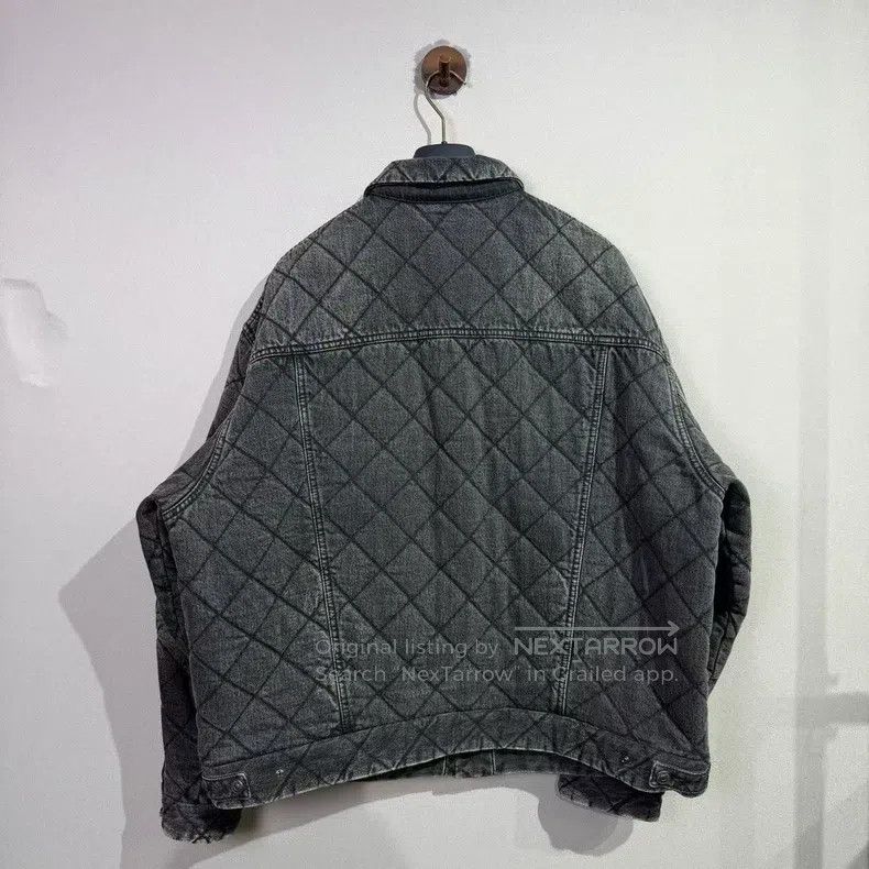 Balenciaga Balenciaga Denim Plaid Cotton Jacket Size XS / US 0-2 / IT 36-38 - 2 Thumbnail