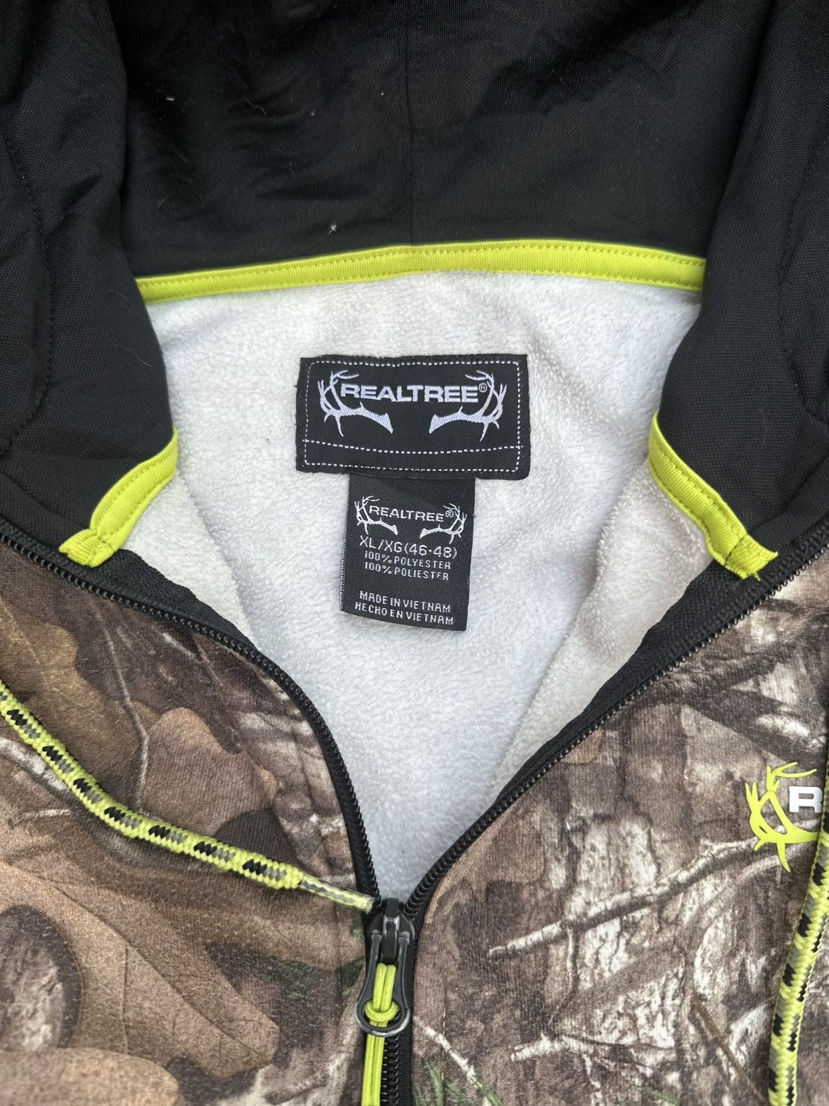 Carhartt × Vintage Vintage Y2K Realtree Camo Hooded Carhartt Style Size US XL / EU 56 / 4 - 9 Thumbnail