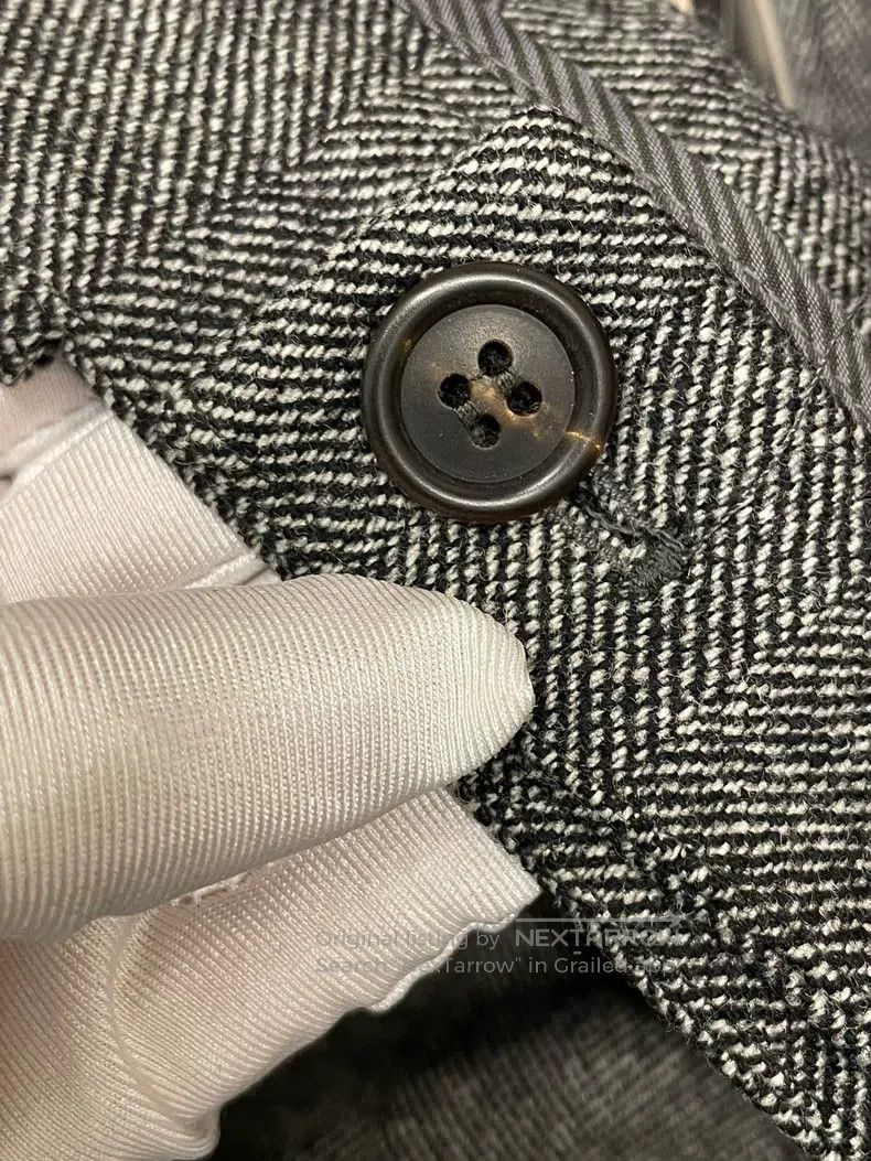 Brunello Cucinelli Brunello Cucinelli Dark Gray New Wool Casual Trousers Size 26" / US 2 / IT 38 - 8 Thumbnail