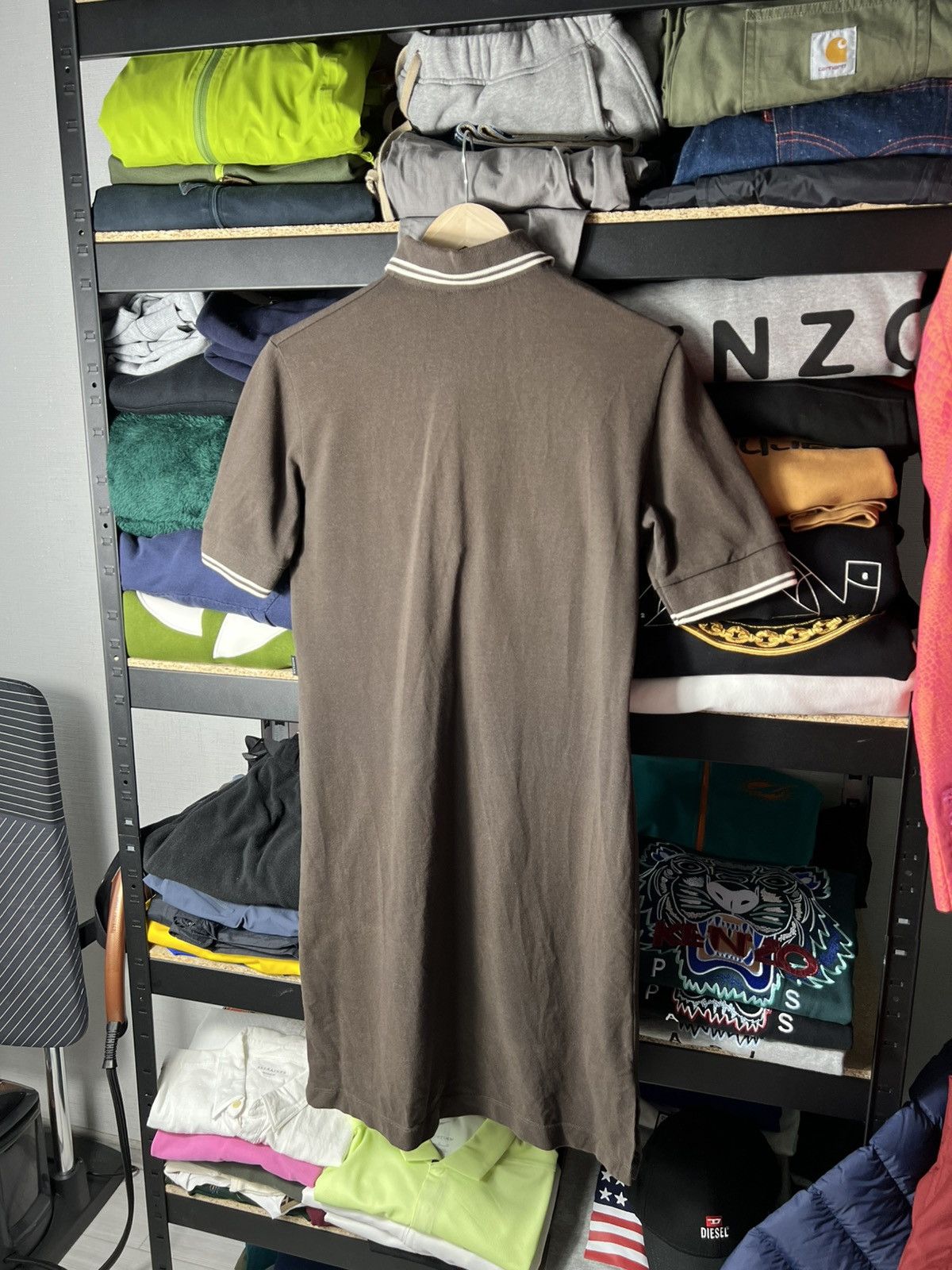 Moncler 🤎 Moncler Vintage Polo Dress Brown M Rare Find Size M / US 6-8 / IT 42-44 - 5 Thumbnail