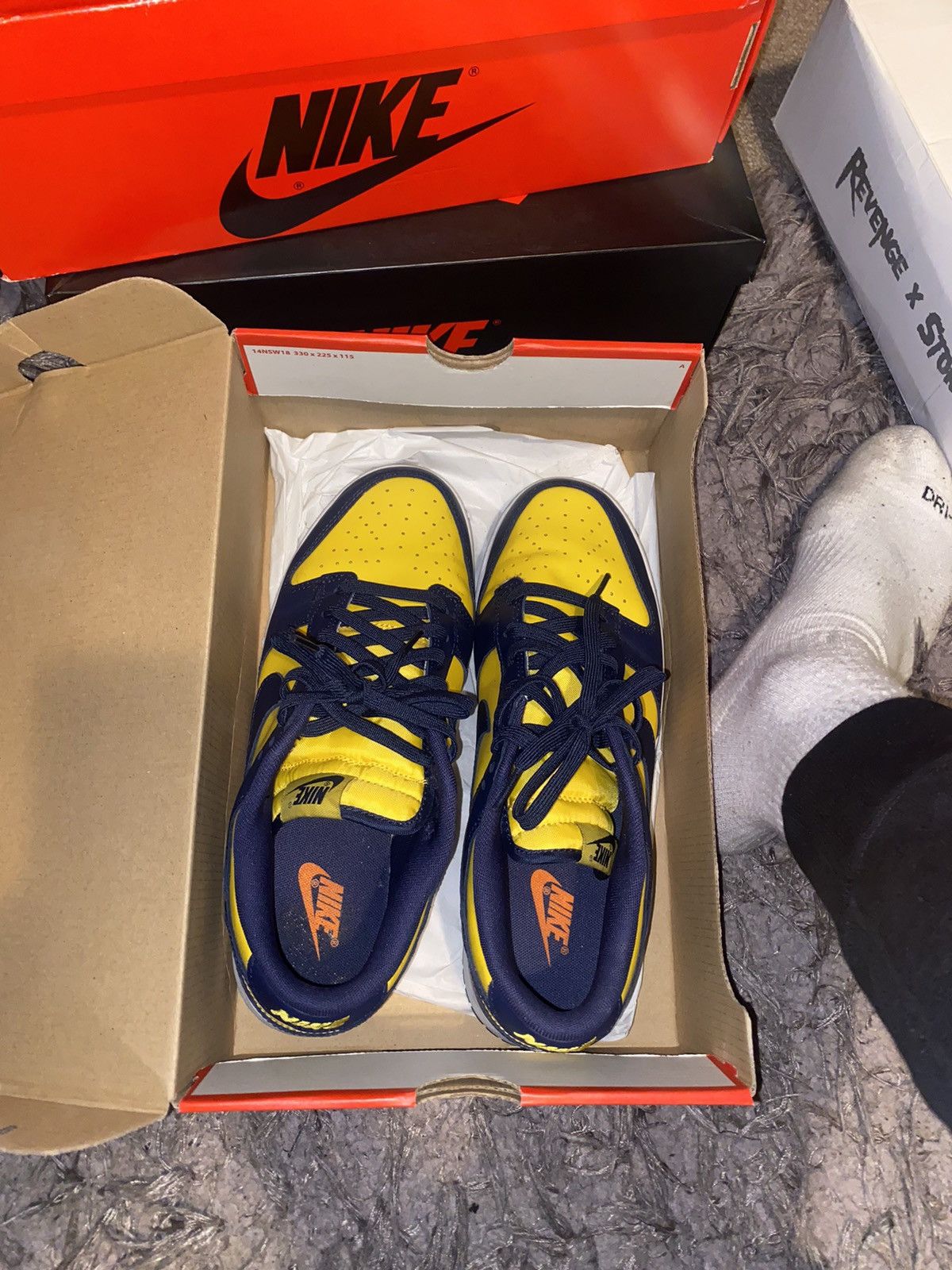 Michigan dunks