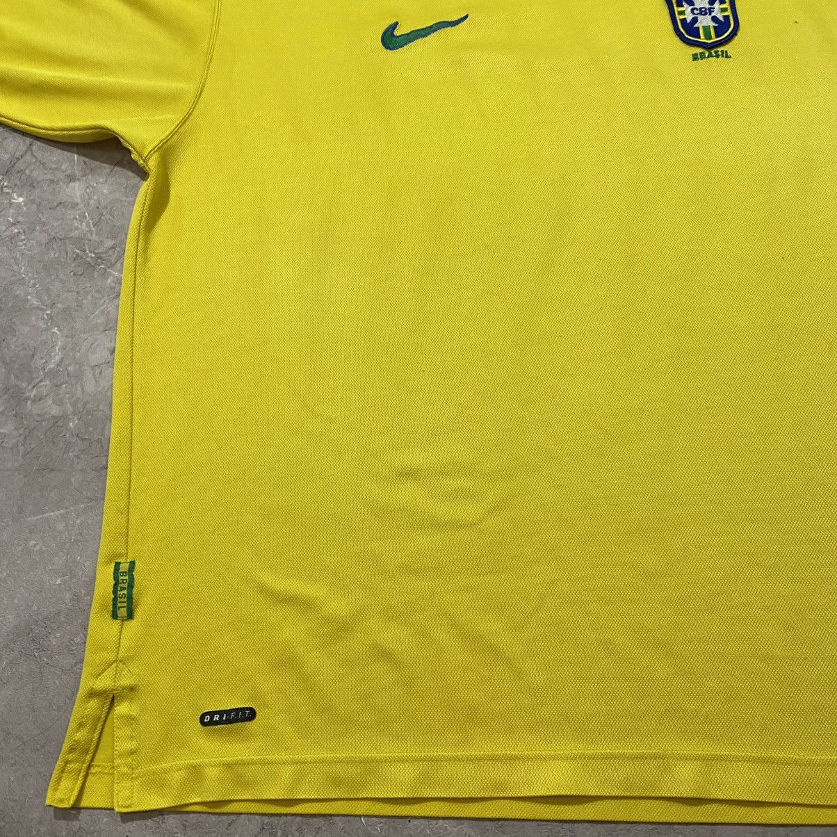 VINTAGE NIKE BRAZIL TEE SOCCER JERSEY 99/00s