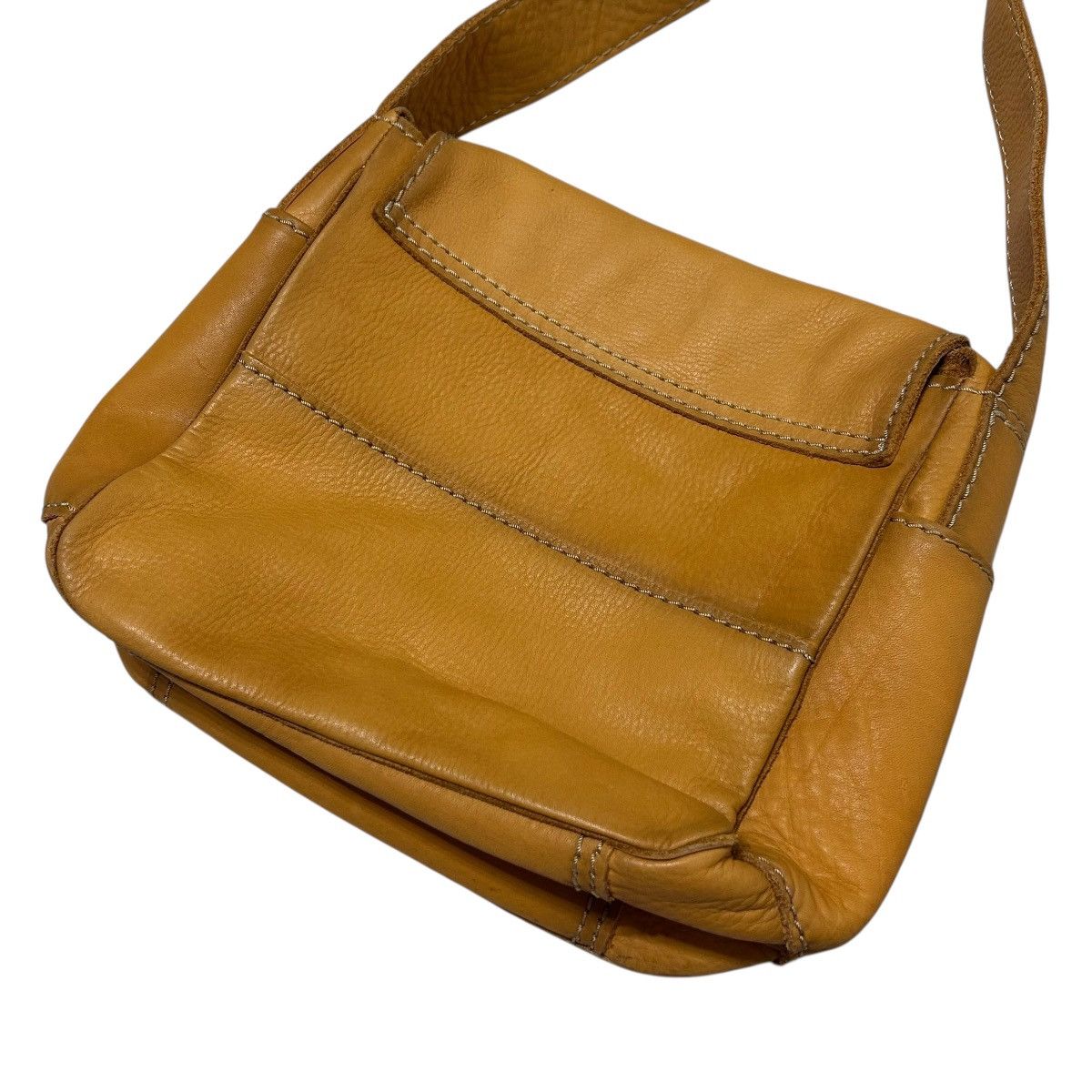 Porter 611 Porter Yoshida old archive leather shoulder bag rare Size ONE SIZE - 6 Thumbnail