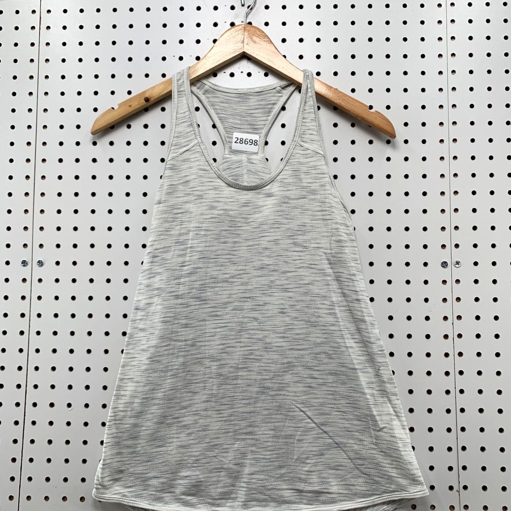 Lululemon Lululemon Active Tank Top Women’s Size 4 Gray Racerback Yoga Workout Shirt Size S / US 4 / IT 40 - 2 Thumbnail