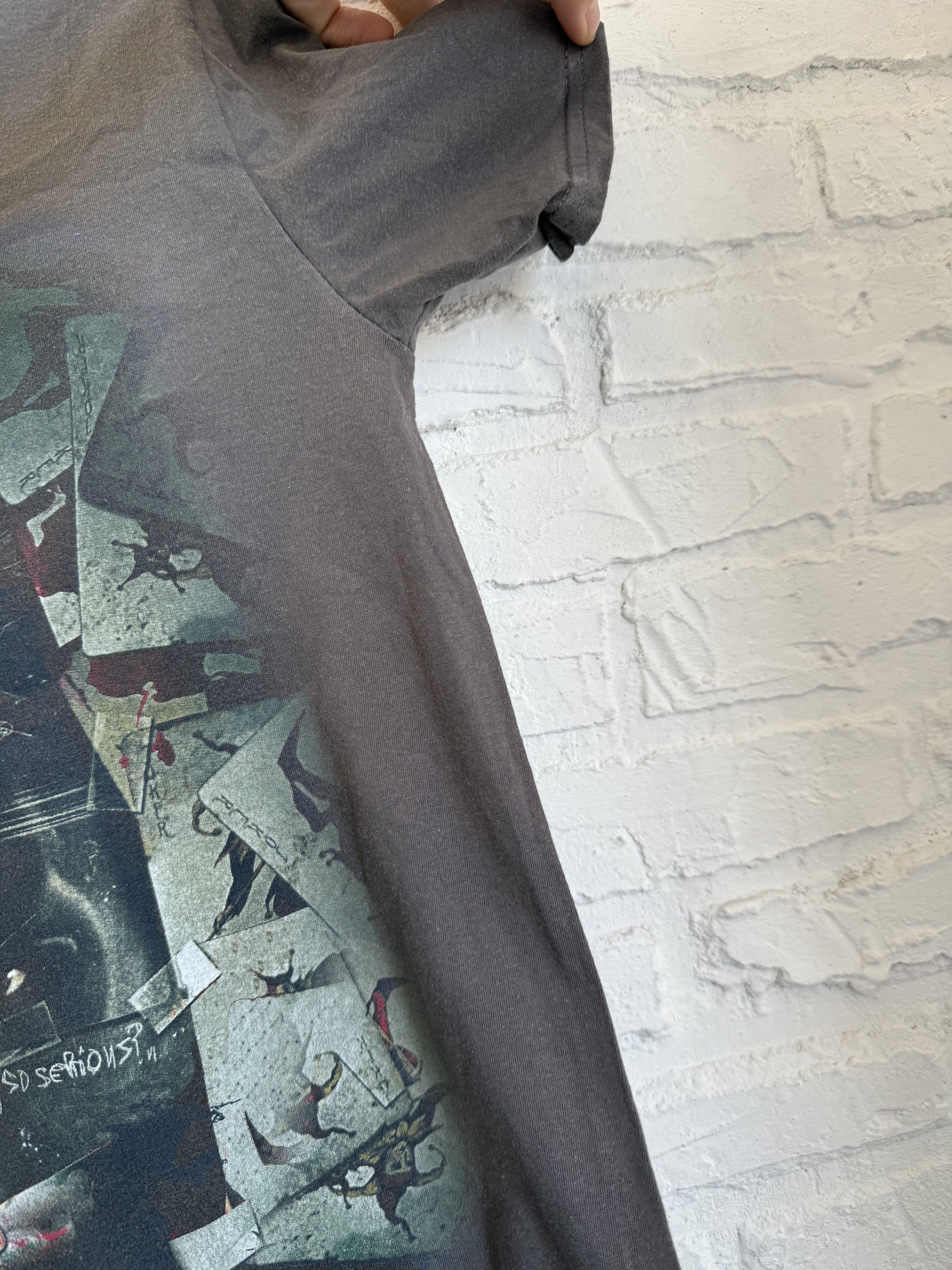 Cartoon Network RARE Vintage 2013 The Dark Knight abstraction t-shirt Size US S / EU 44-46 / 1 - 5 Thumbnail