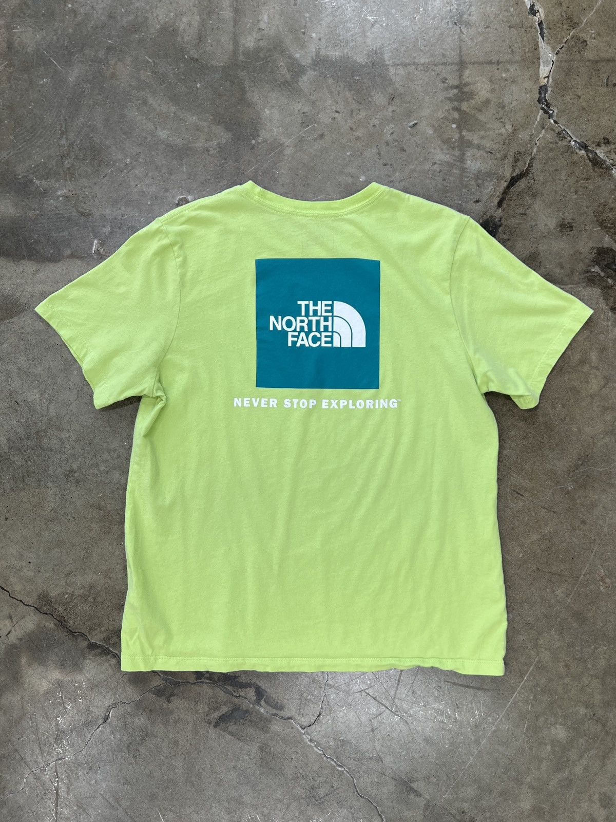 The North Face The North Face Logo W Tee Lime Green Large Size US L / EU 52-54 / 3 - 2 Thumbnail