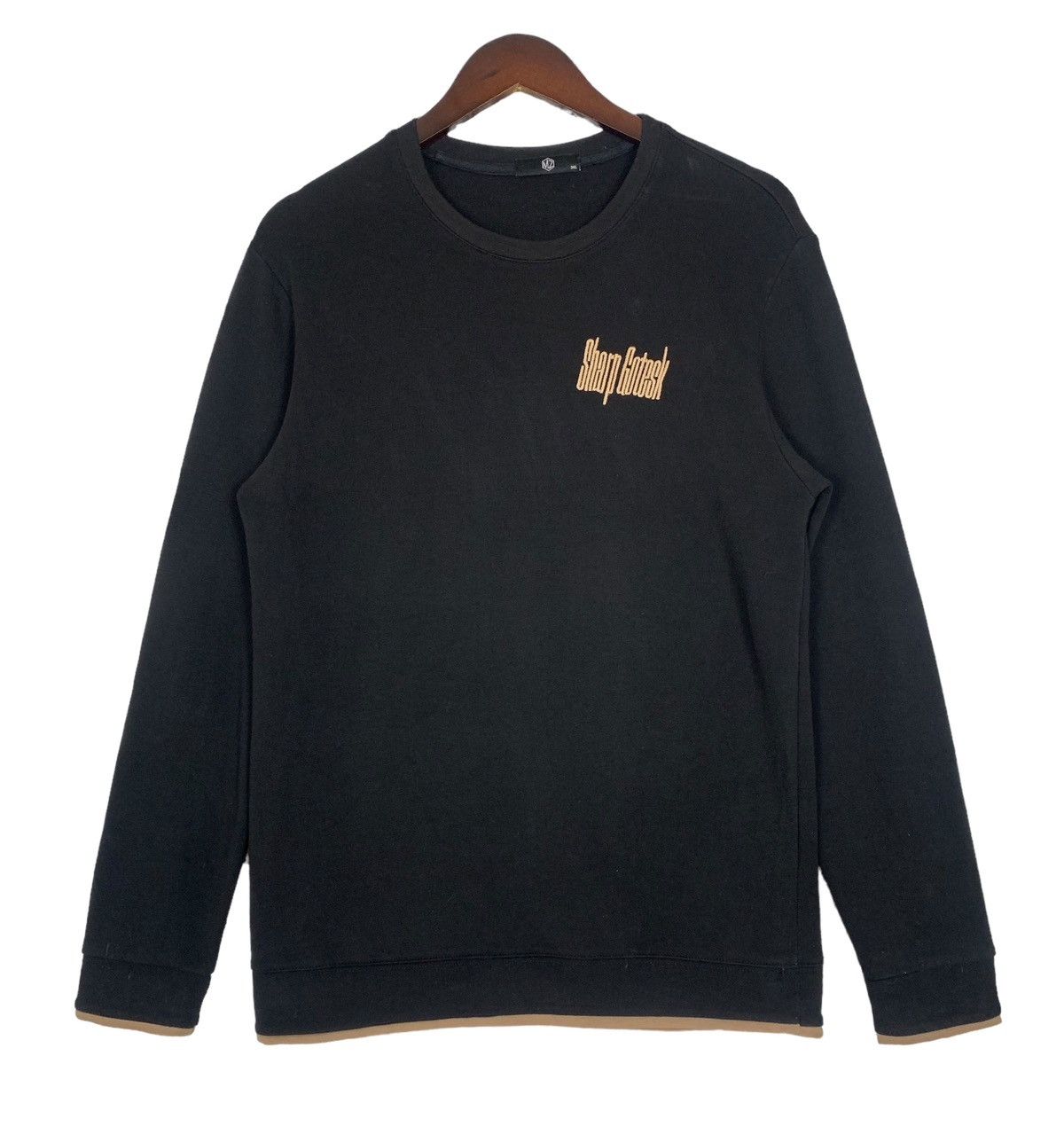 Japanese Brand MZ Sharp Gotesk streetwear crewneck Sweatshirt Size S / US 4 / IT 40 - 2 Thumbnail