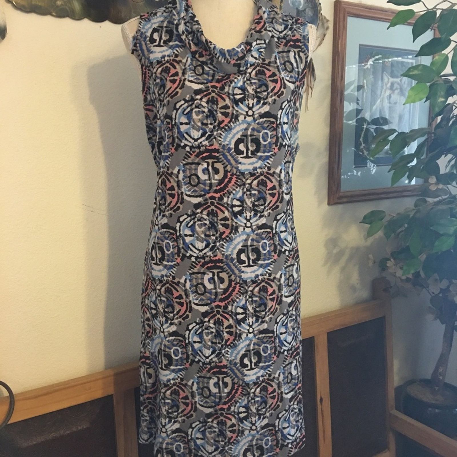 Alfani Alfani geometric print tunic top dress XL Size XL / US 12-14 / IT 48-50 - 1 Thumbnail