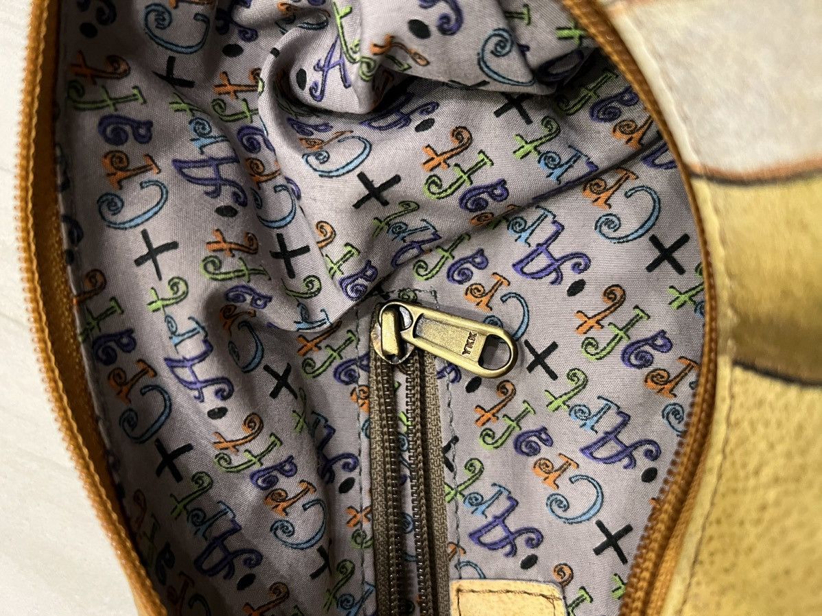 Handmade × Leather × Vintage Greenland nature art+ craft, leather shoulder bag , Size ONE SIZE - 8 Thumbnail