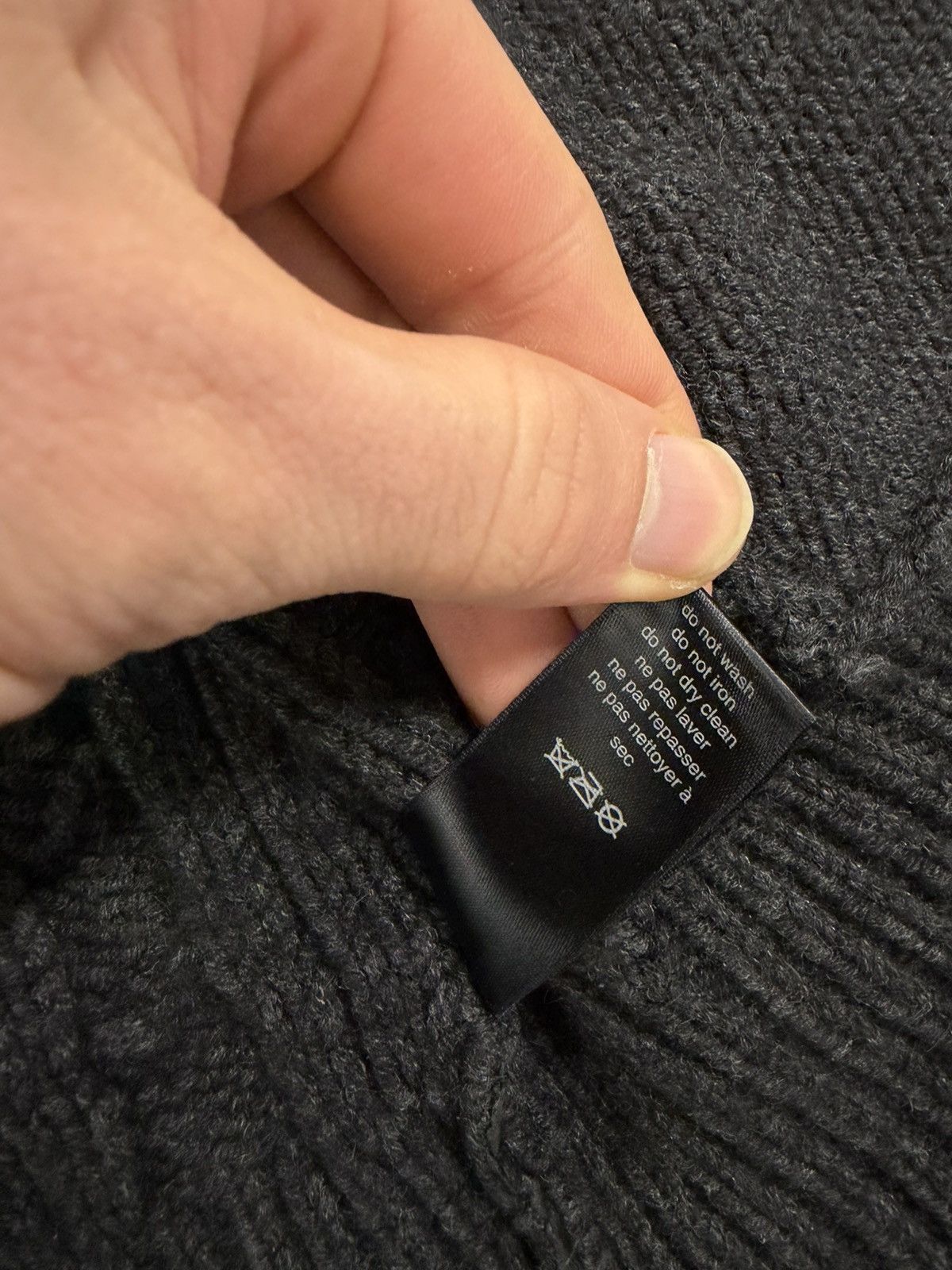 John Varvatos John Varvatos Fall 2015 Runway Foil Cable Knit Zip Sweater Size US L / EU 52-54 / 3 - 14 Thumbnail