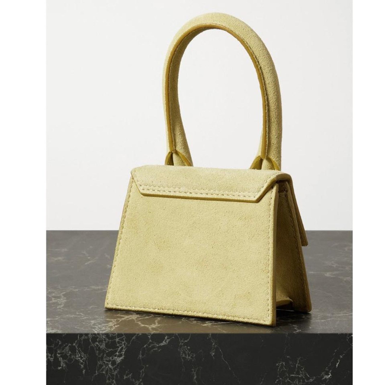 Jacquemus Le Chiquito mini suede leather corssbody bag Size ONE SIZE - 4 Thumbnail