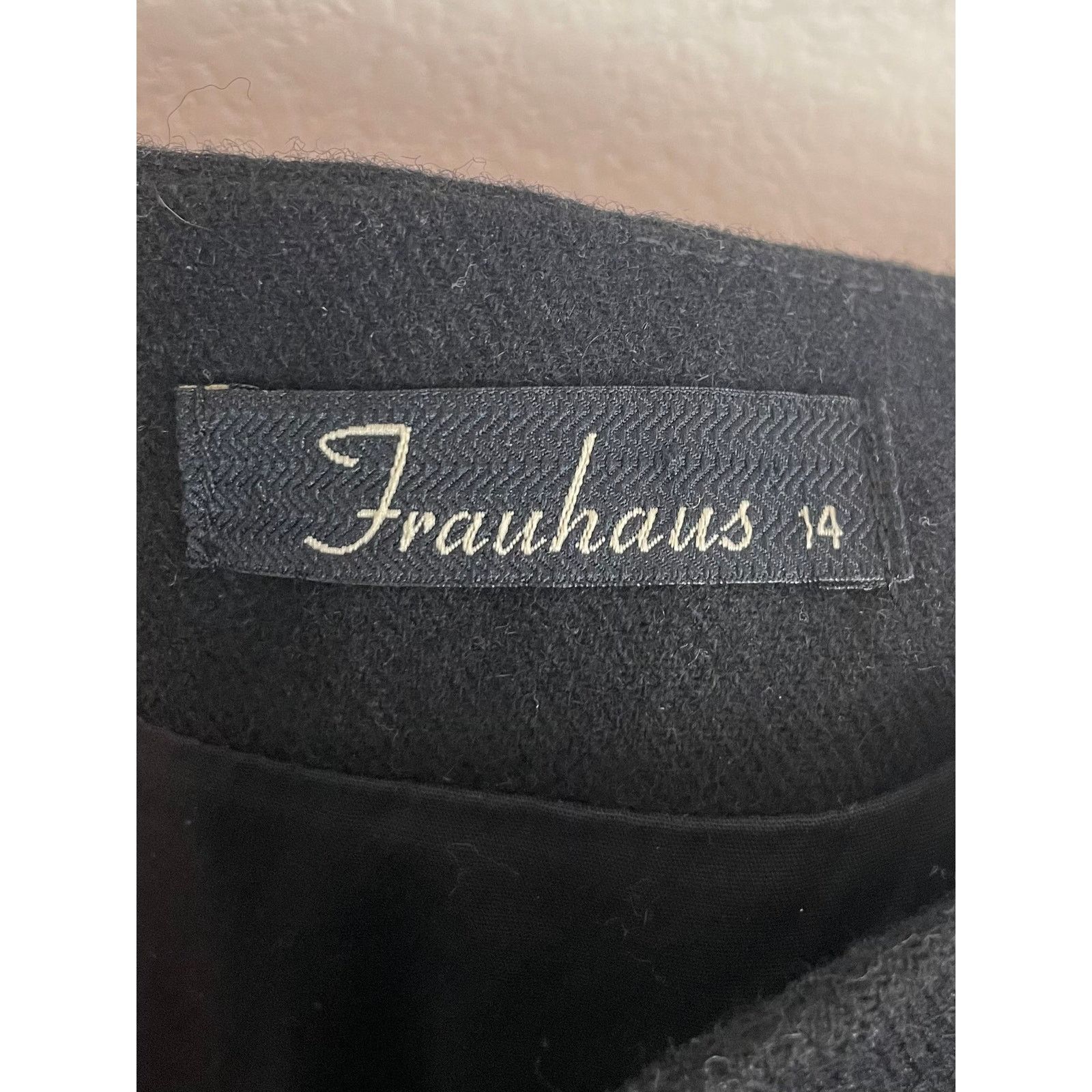 Other Frauhaus Polka Dot Wool Skirt, Size 10 Size 32" / US 10 / IT 46 - 4 Thumbnail