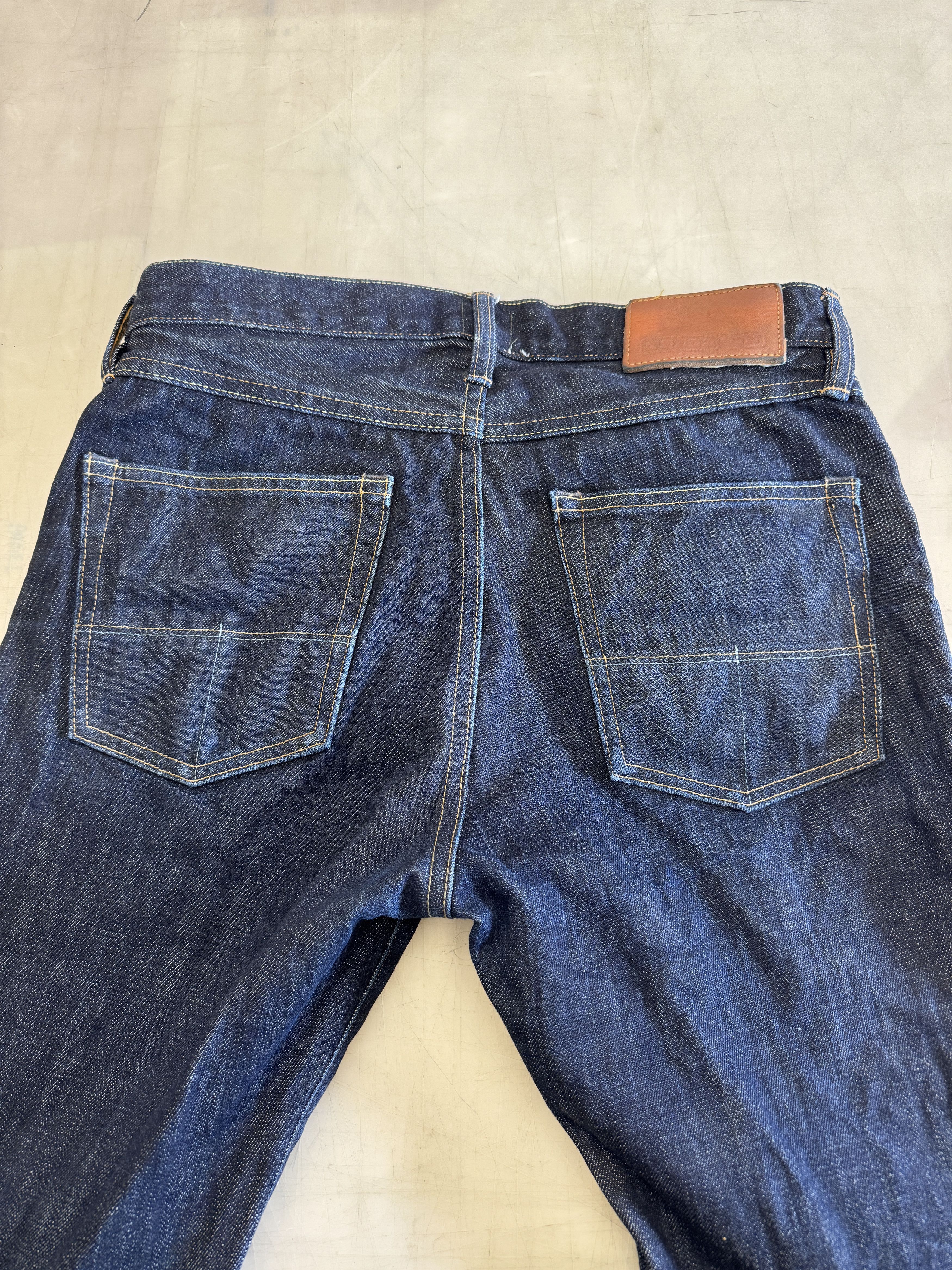 Tellason Sheffield - Straight Tapered Selvedge Jeans - 14.75 oz. Size US 31 - 2 Thumbnail