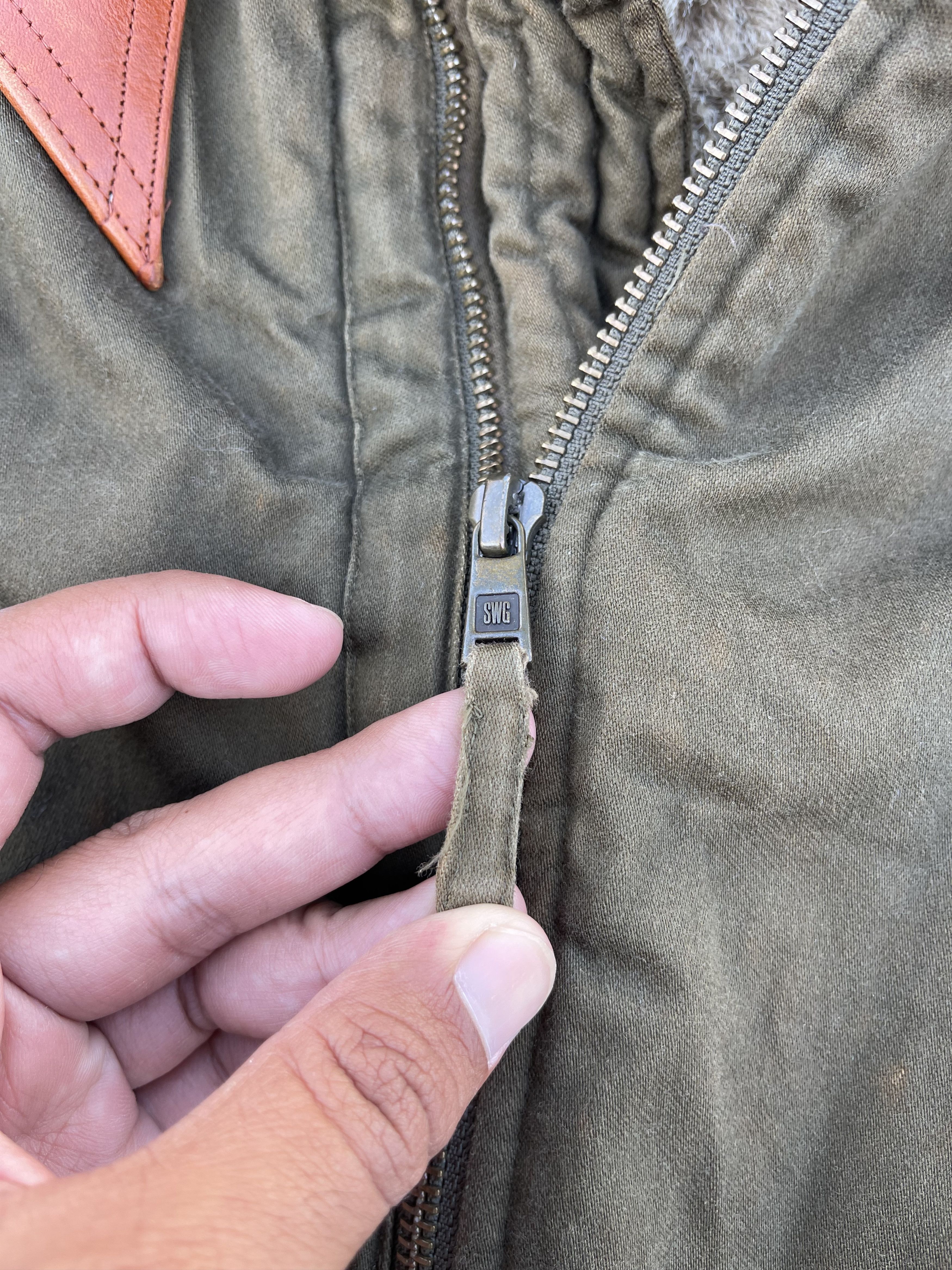 Japanese Brand × Swagger Bomber Sherpa Shearling Jacket Size US L / EU 52-54 / 3 - 8 Thumbnail