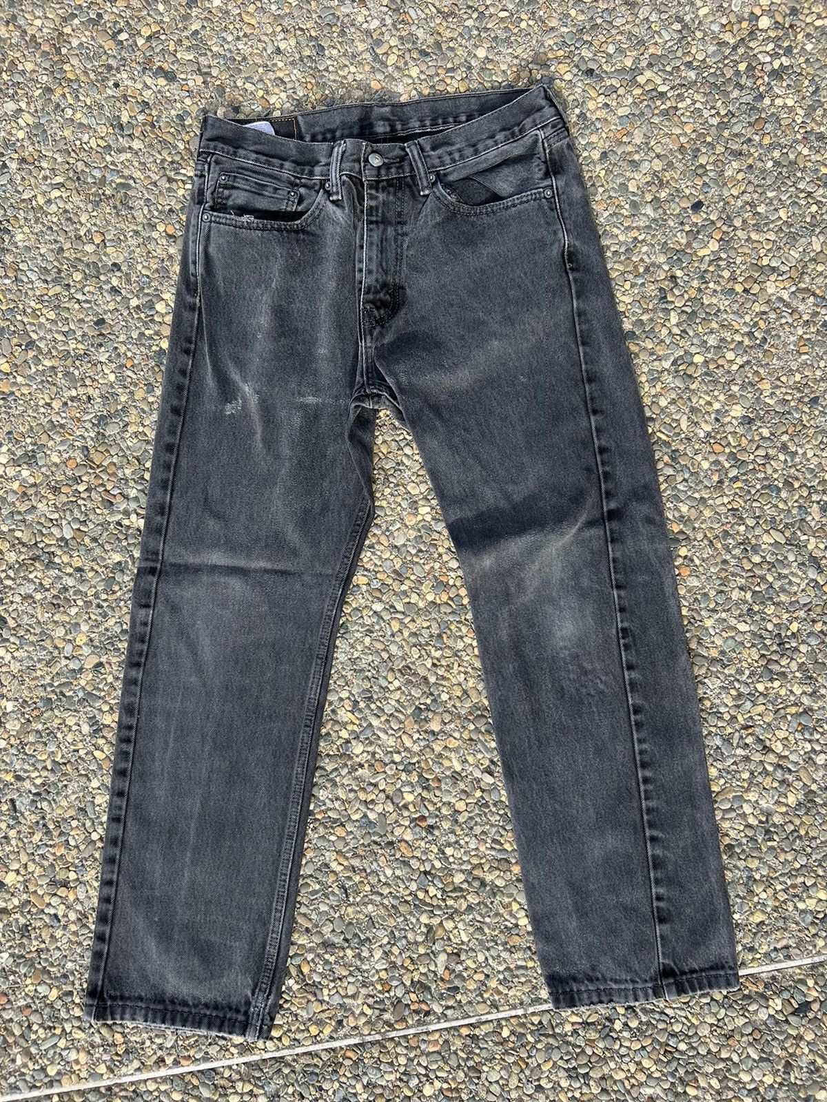 Levi's × Levi's Vintage Clothing Levi’s Vintage Washed Black Baggy Denim Size US 32 / EU 48 - 1 Thumbnail