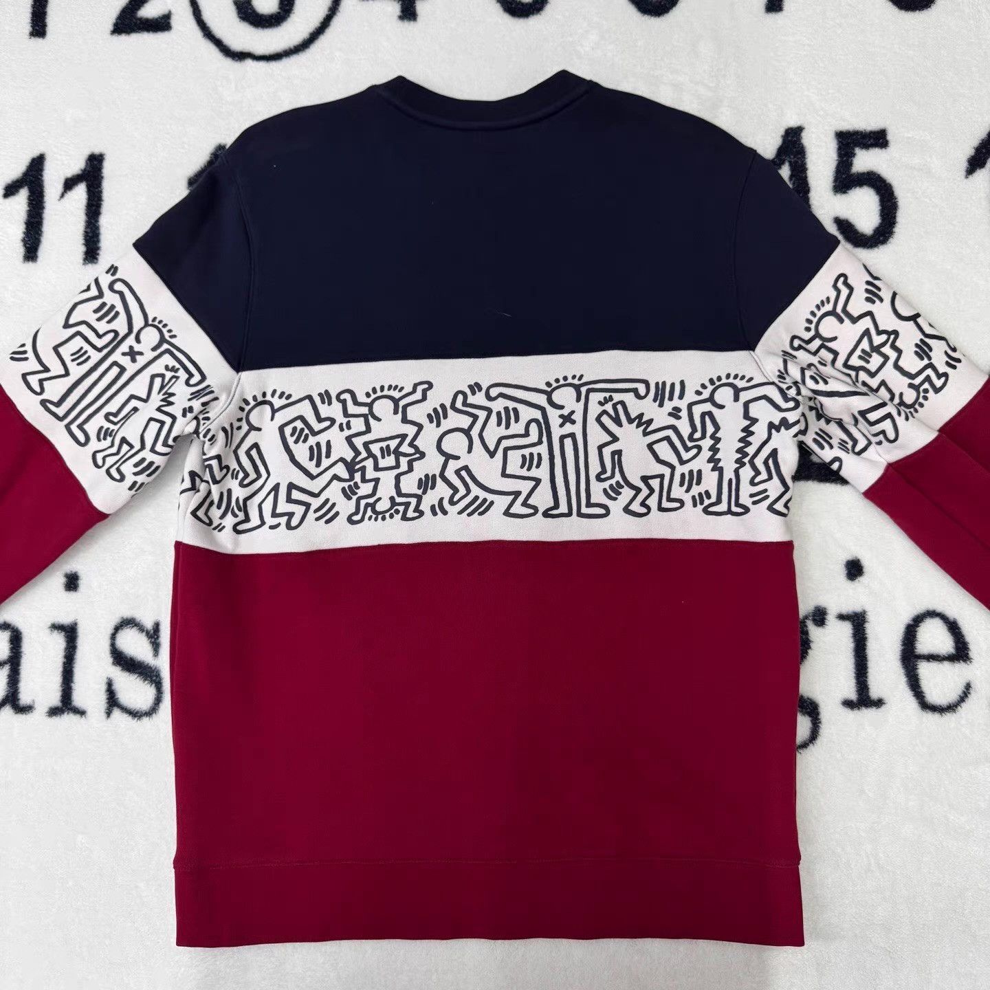 Lacoste LACOSTE x Keith Haring White, Red & Blue Hoodie Q10 Size US L / EU 52-54 / 3 - 3 Thumbnail