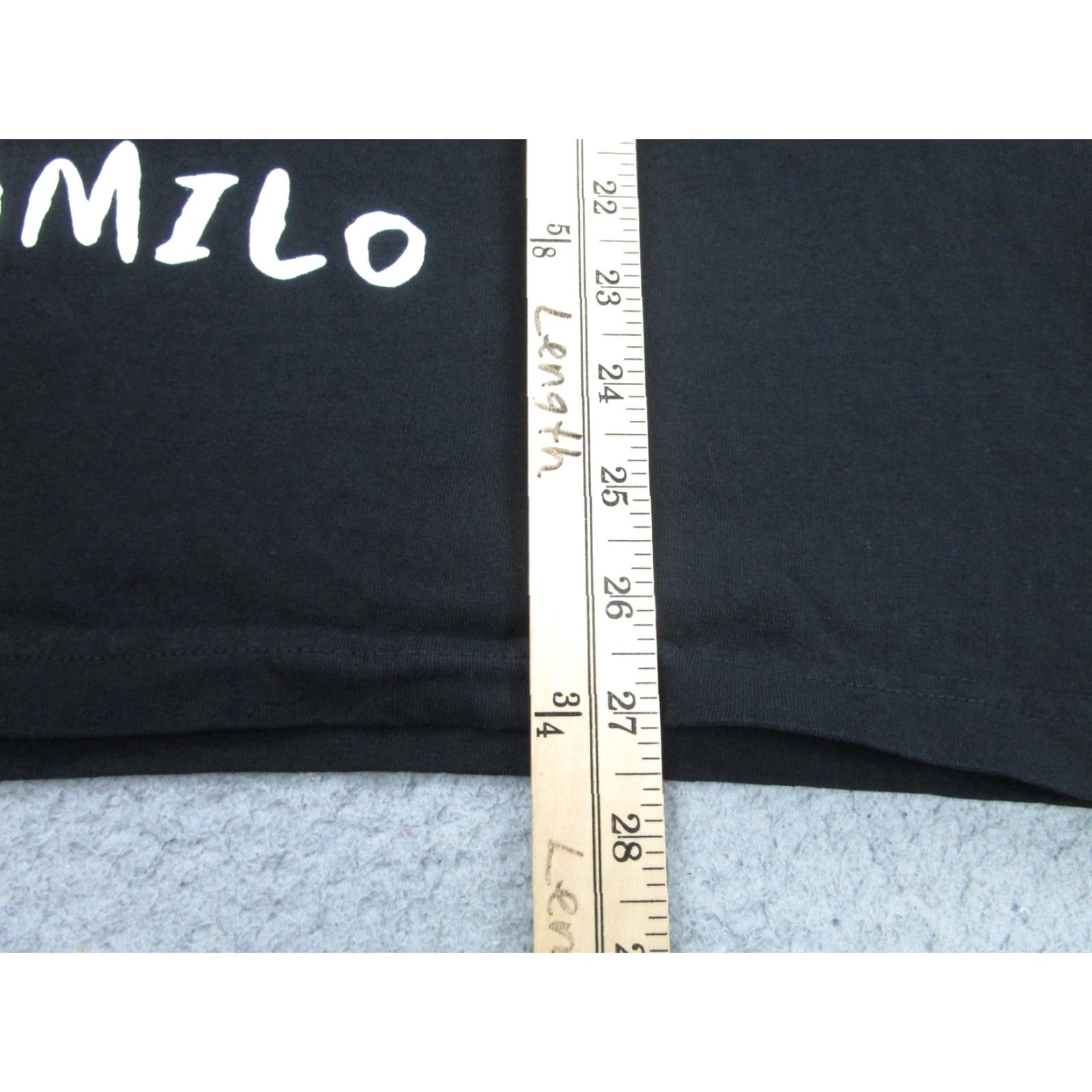 Vintage Camilo Tour Graphic Tee Black Mens Small Short Sleeve Concert Dates T-Shirt Size US S / EU 44-46 / 1 - 7 Thumbnail