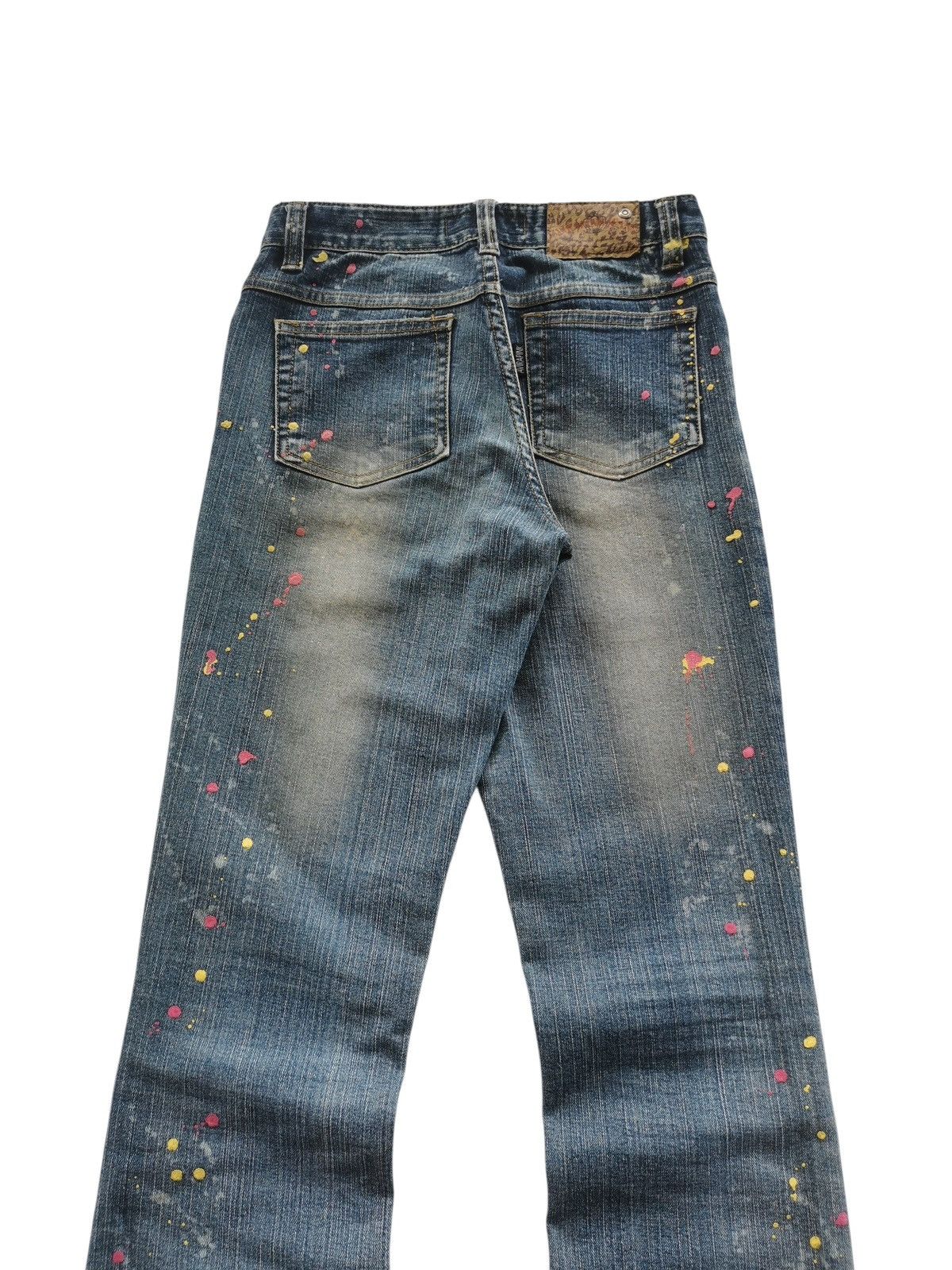 5351 POUR LES FEMMES Avirapink Flare, Bootcut Painter Jeans Size 25" / US 0 / IT 36 - 3 Thumbnail