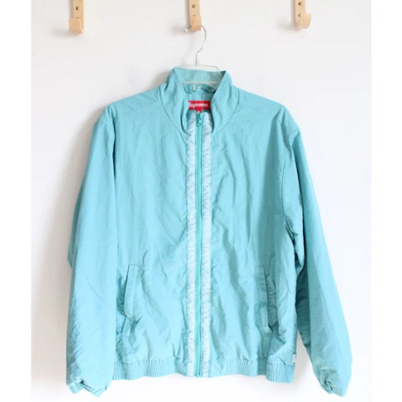 ジャケット・アウター Supreme Classic Logo Taping Track Jacket Supreme Classic Logo Taping Track Jacket (SS18) - $158