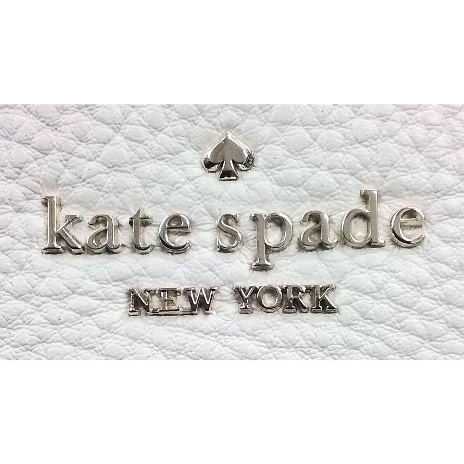 Kate Spade Kate Spade New York Leather Purse Brown Cream Size ONE SIZE - 11 Thumbnail