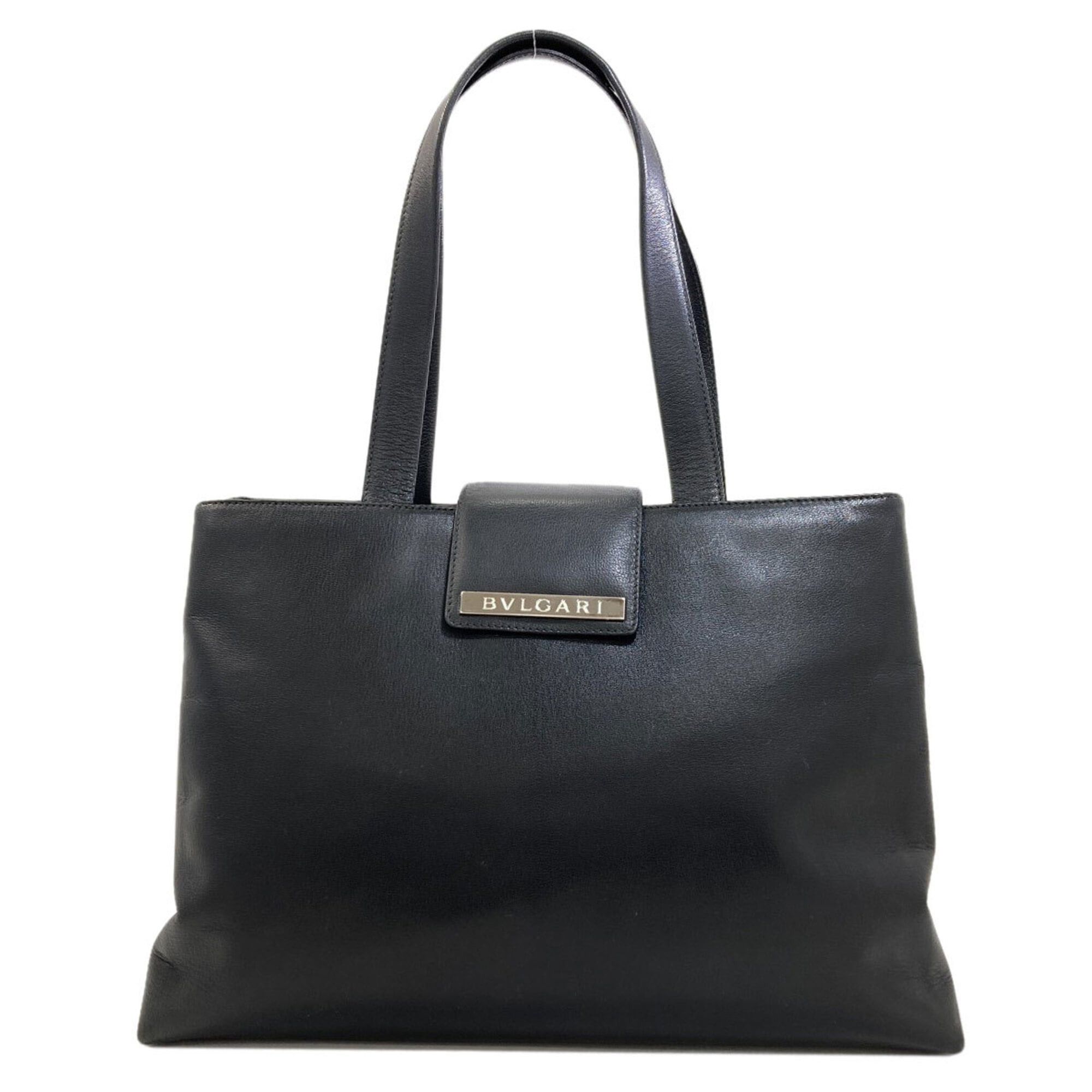 Bvlgari Bulgari Logo Handbag Leather Women's BVLGARI Size ONE SIZE - 1 Thumbnail