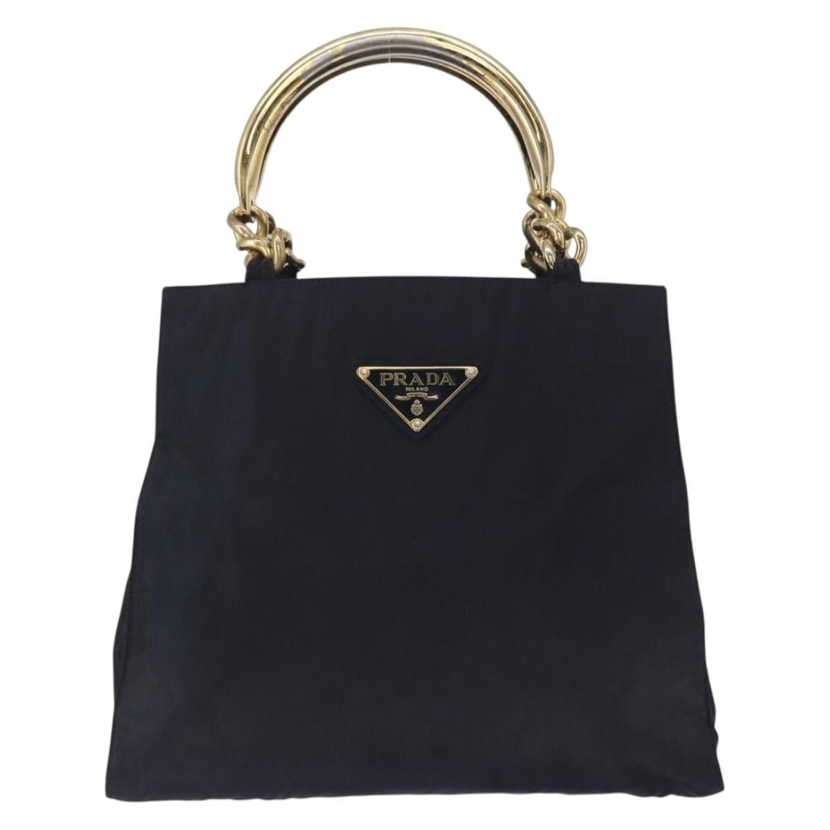 Prada Prada Metal Handles Tote Tessuto Size ONE SIZE - 1 Thumbnail