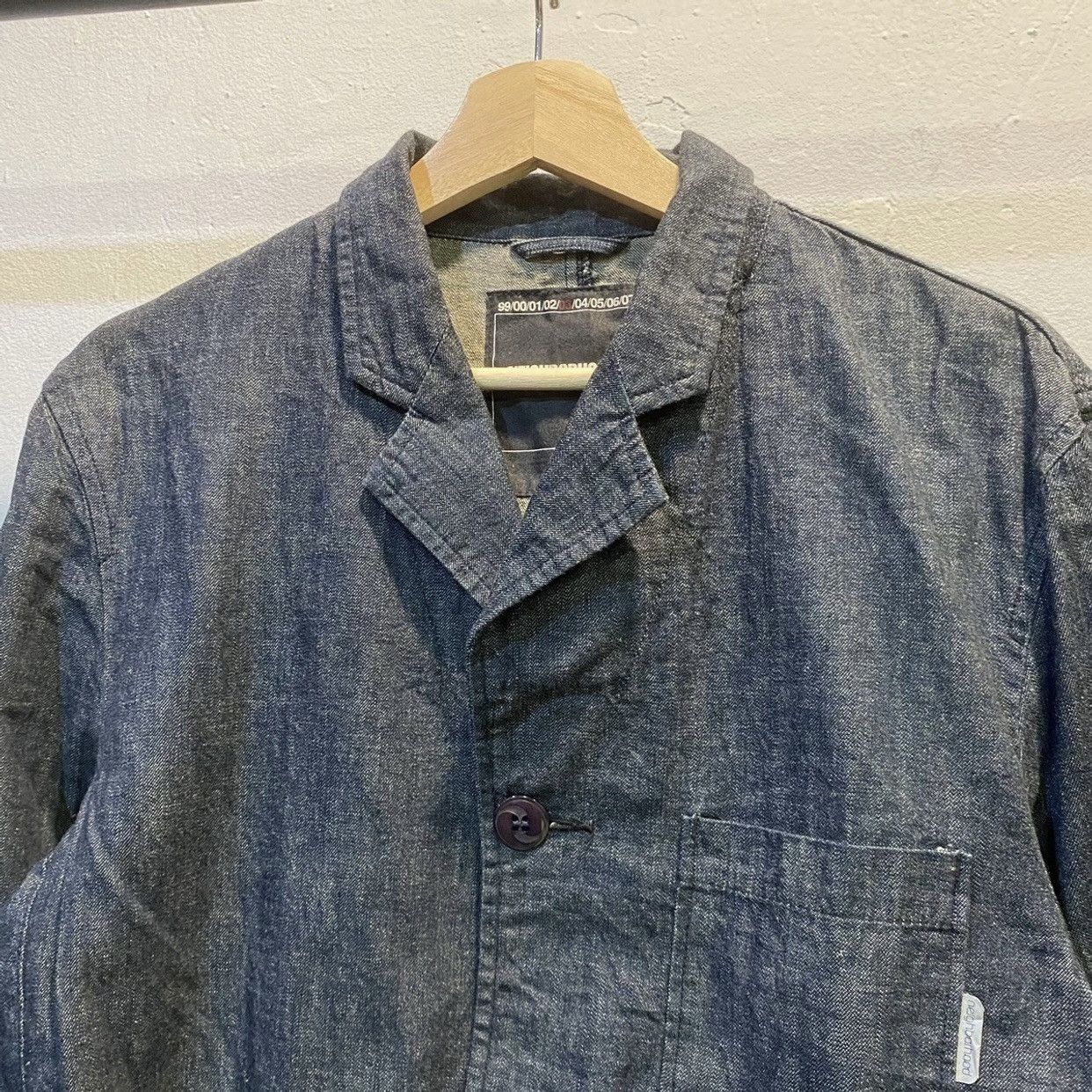 Neighborhood Neighborhood Denim Jacket Coverall Indigo Vintage Pre-Owned Size US M / EU 48-50 / 2 - 3 Thumbnail