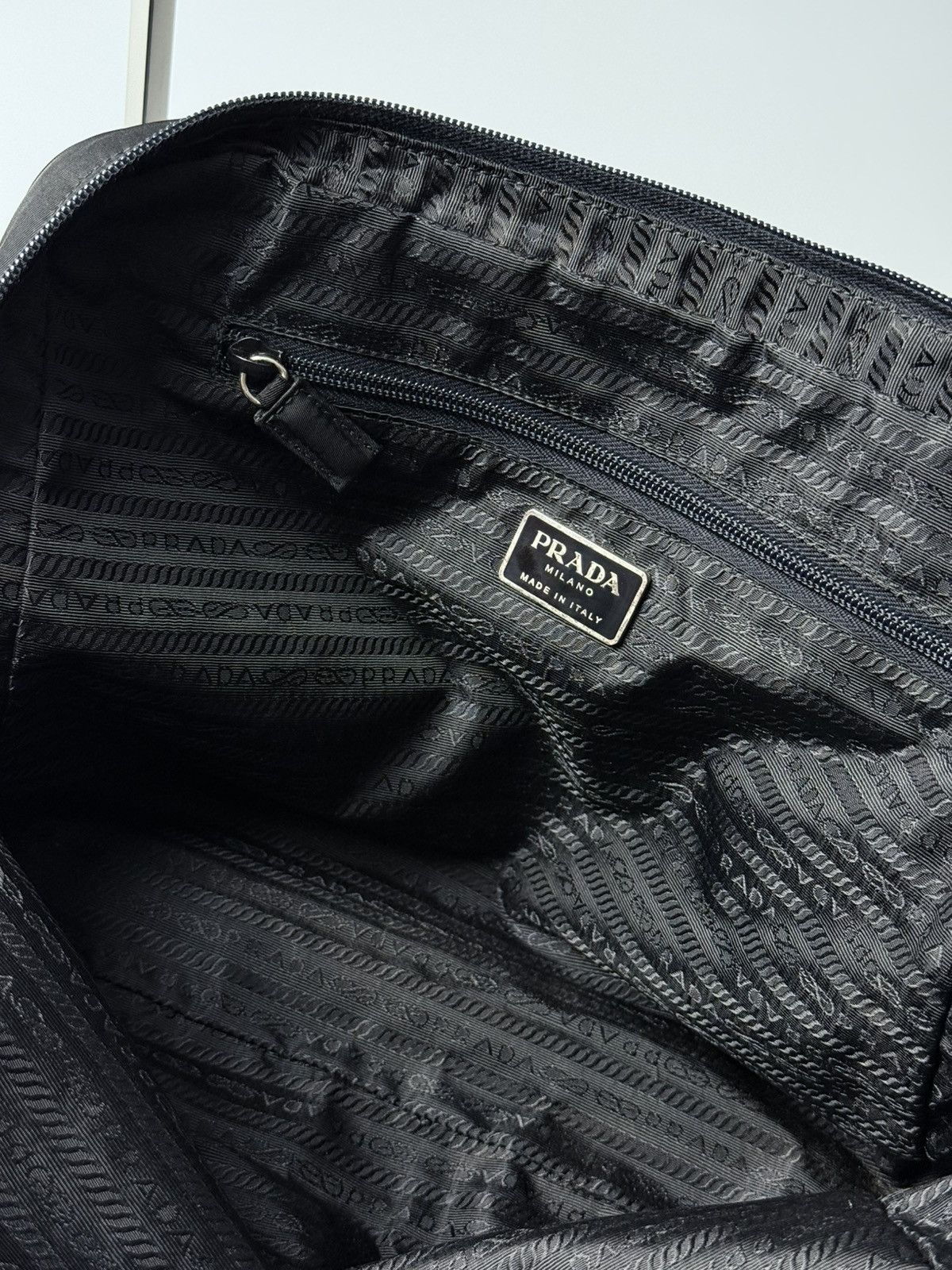 Prada Vintage Prada Bowling Bag Size ONE SIZE - 16 Thumbnail