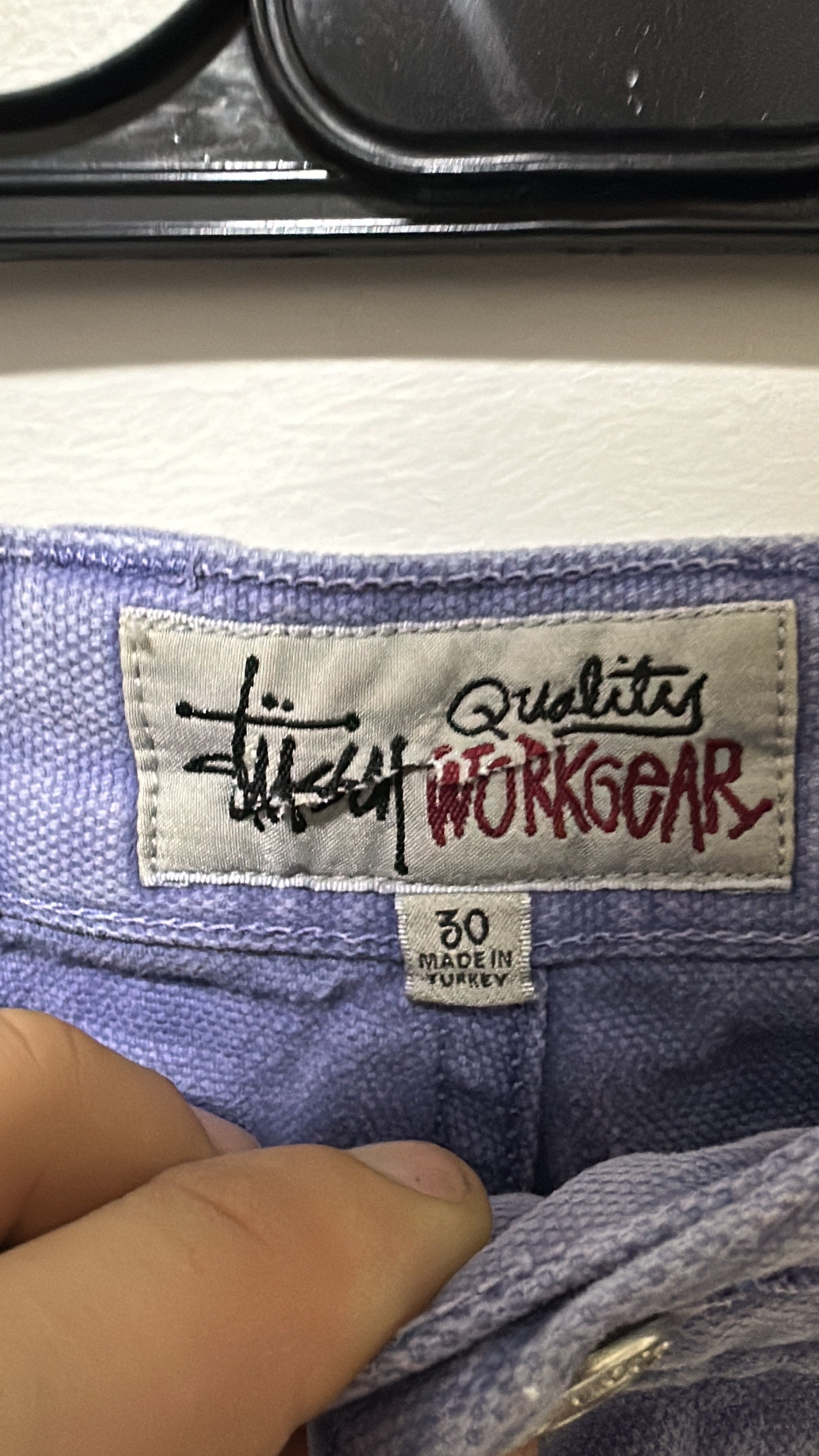 Stussy Stussy Hydrangea Double Knee Work Pant Canvas Size 30 Size US 30 / EU 46 - 6 Thumbnail