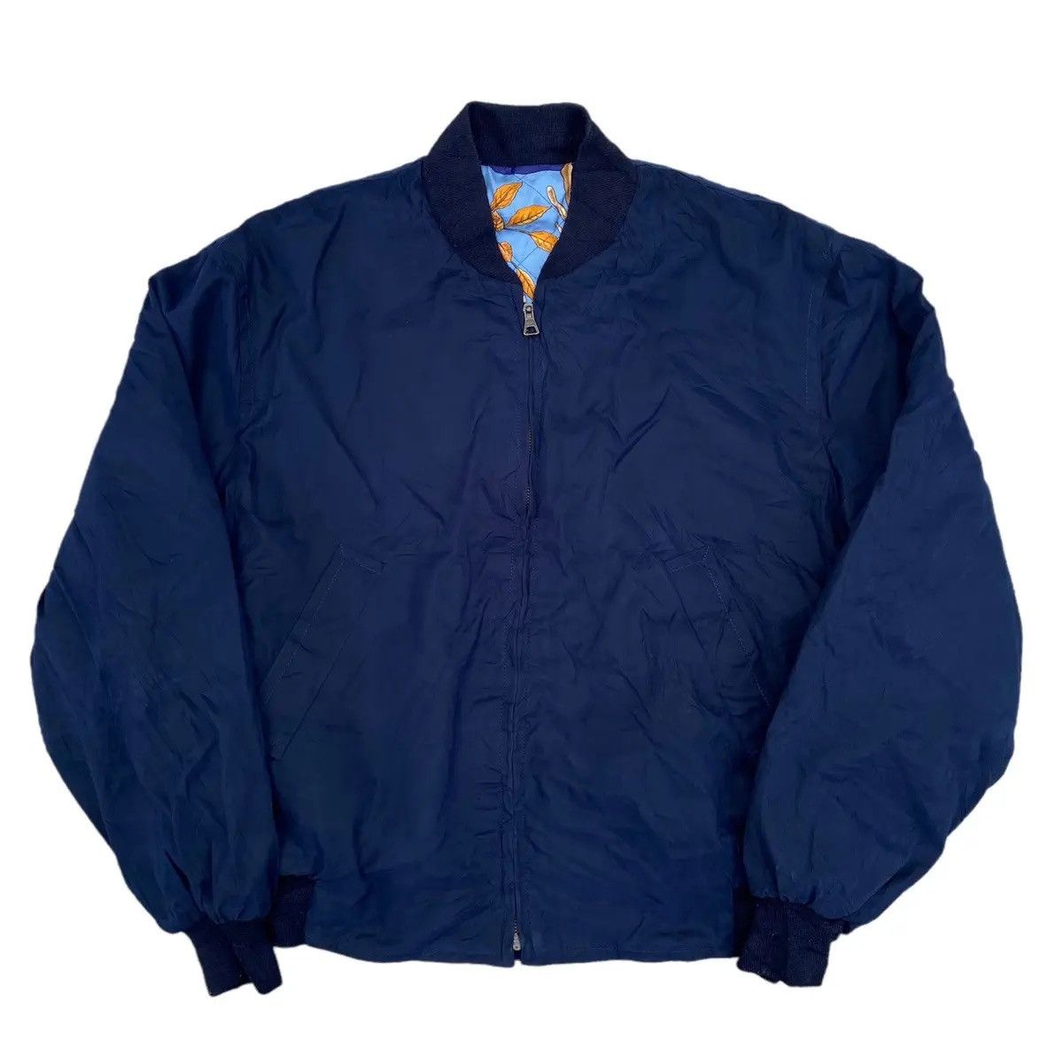 Hermes Hermes Carl de parcevaux Reversible Silk Jacket Size US M / EU 48-50 / 2 - 13 Thumbnail