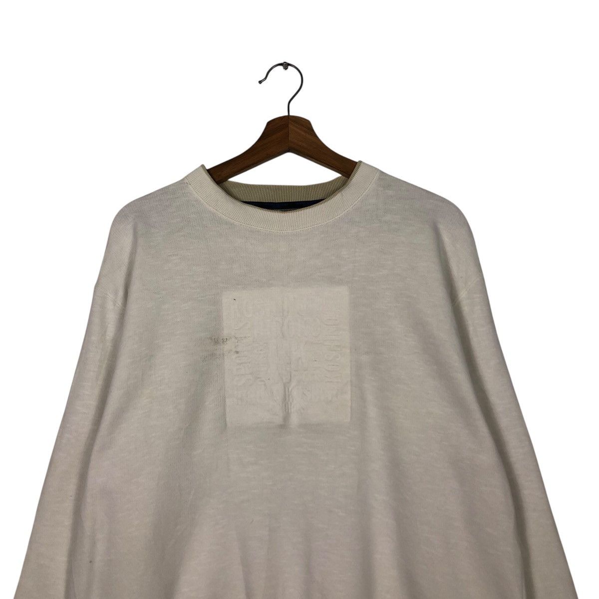 Hiroko Koshino Homme 📌Vintage Hiroko Koshino Sports Sweatshirt Big Logo Size US L / EU 52-54 / 3 - 4 Thumbnail