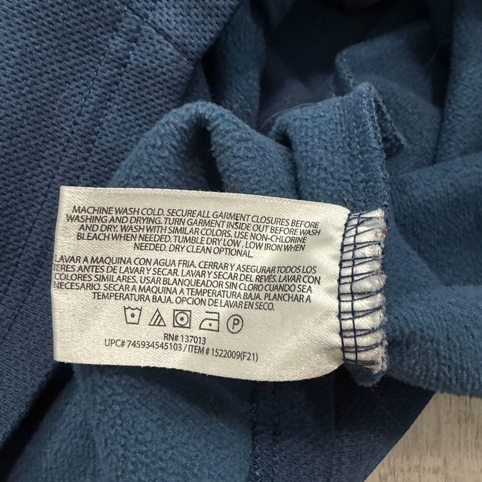 Orvis Orvis Bonded Mesh Full Zip Fleece Jacket Men's Medium Blue Size US M / EU 48-50 / 2 - 6 Thumbnail