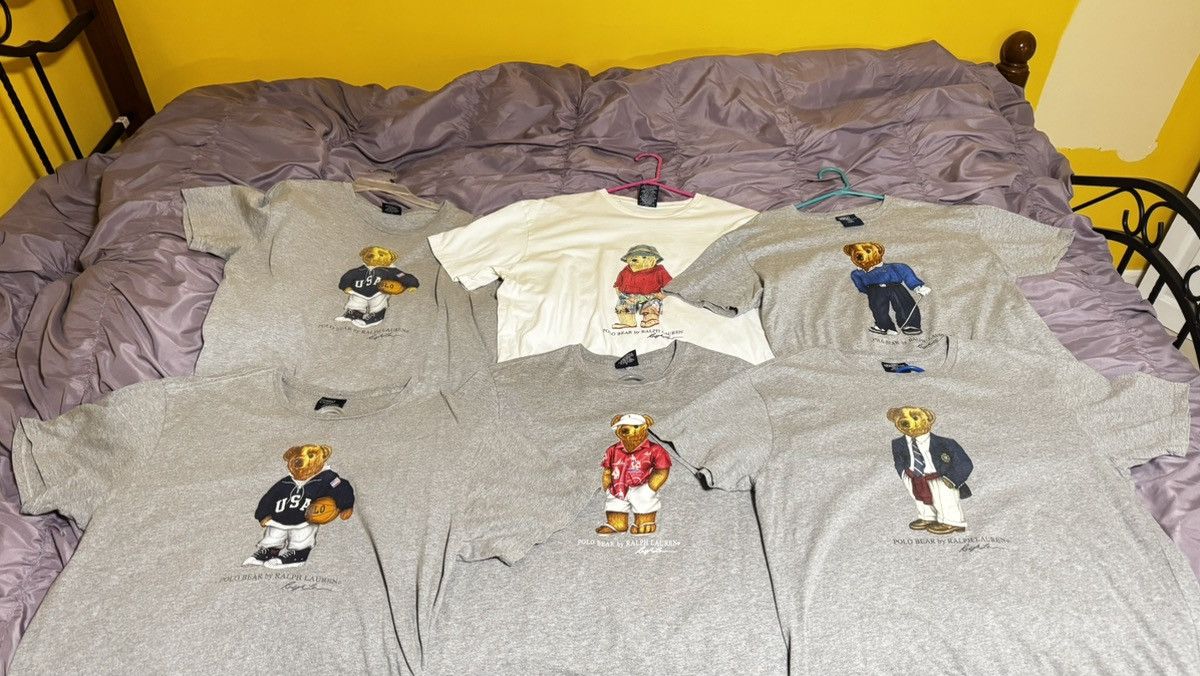 Ralph Lauren (6) Vintage Ralph Lauren x Polo Bear T Shirts Lot Size US L / EU 52-54 / 3 - 6 Thumbnail