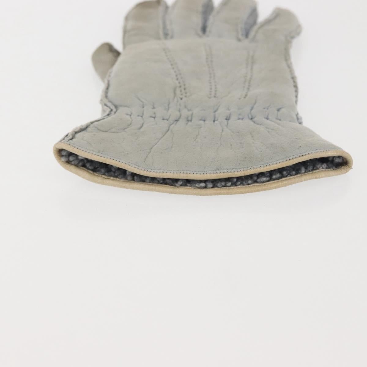 Chanel Chanel Gloves Mouton Blue CC Size ONE SIZE - 5 Thumbnail