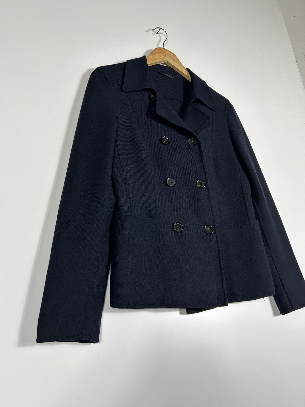 Herno 🔥Luxury Herno Wool Double Breast Coat Jacket Size S / US 4 / IT 40 - 2 Thumbnail
