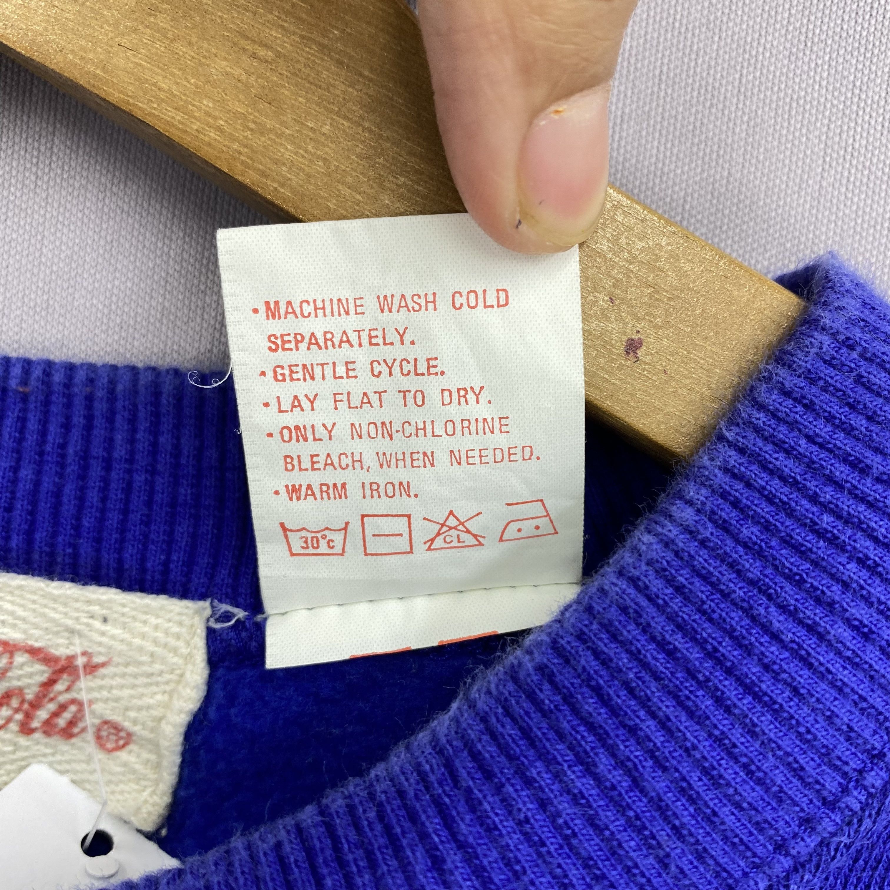 Coca Cola Vintage 80s Coca Cola Sweater Coke Sweatshirt Jumper Size US M / EU 48-50 / 2 - 6 Thumbnail