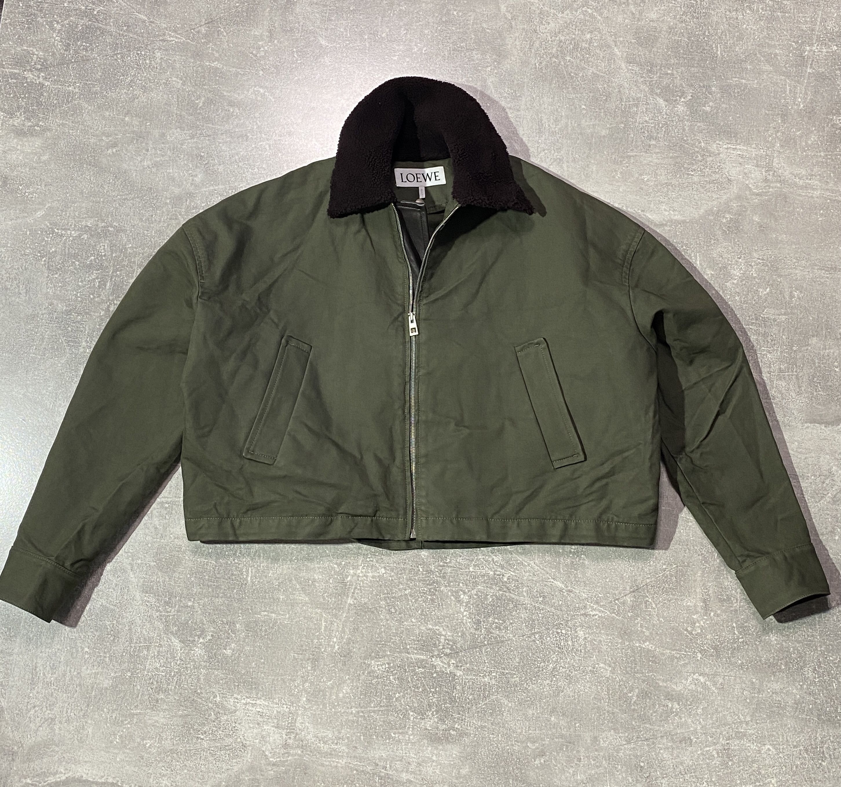 Loewe SS25 LOEWE MILITARY STYLE PROTOTYPE/SAMPLE CANVAS JACKET Size US M / EU 48-50 / 2 - 2 Thumbnail