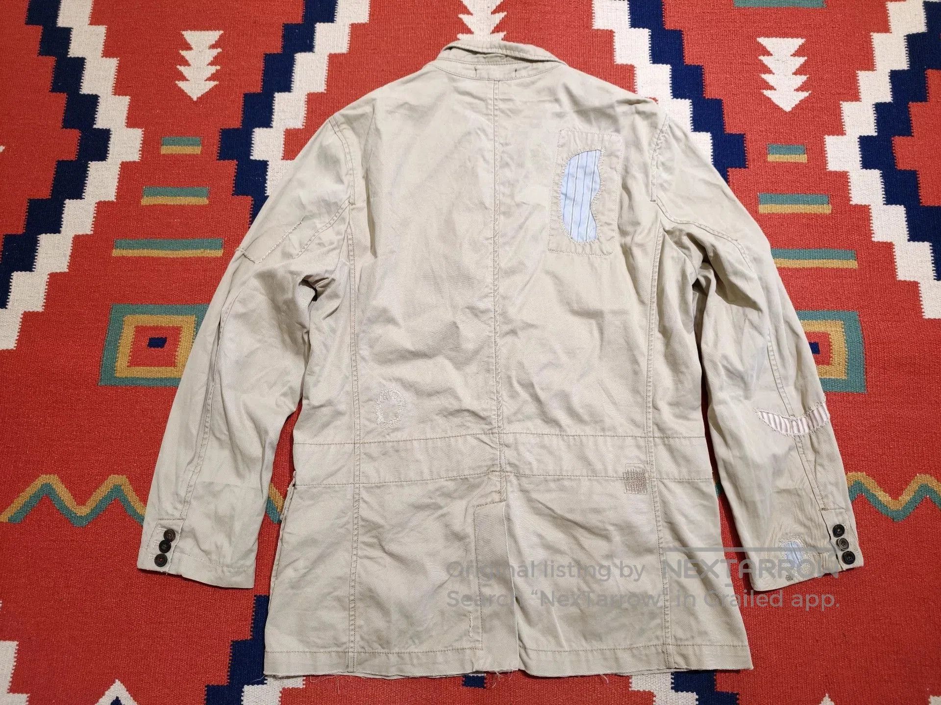 RRL Ralph Lauren RRL Distressed Patched Blazer. Size US L / EU 52-54 / 3 - 2 Thumbnail