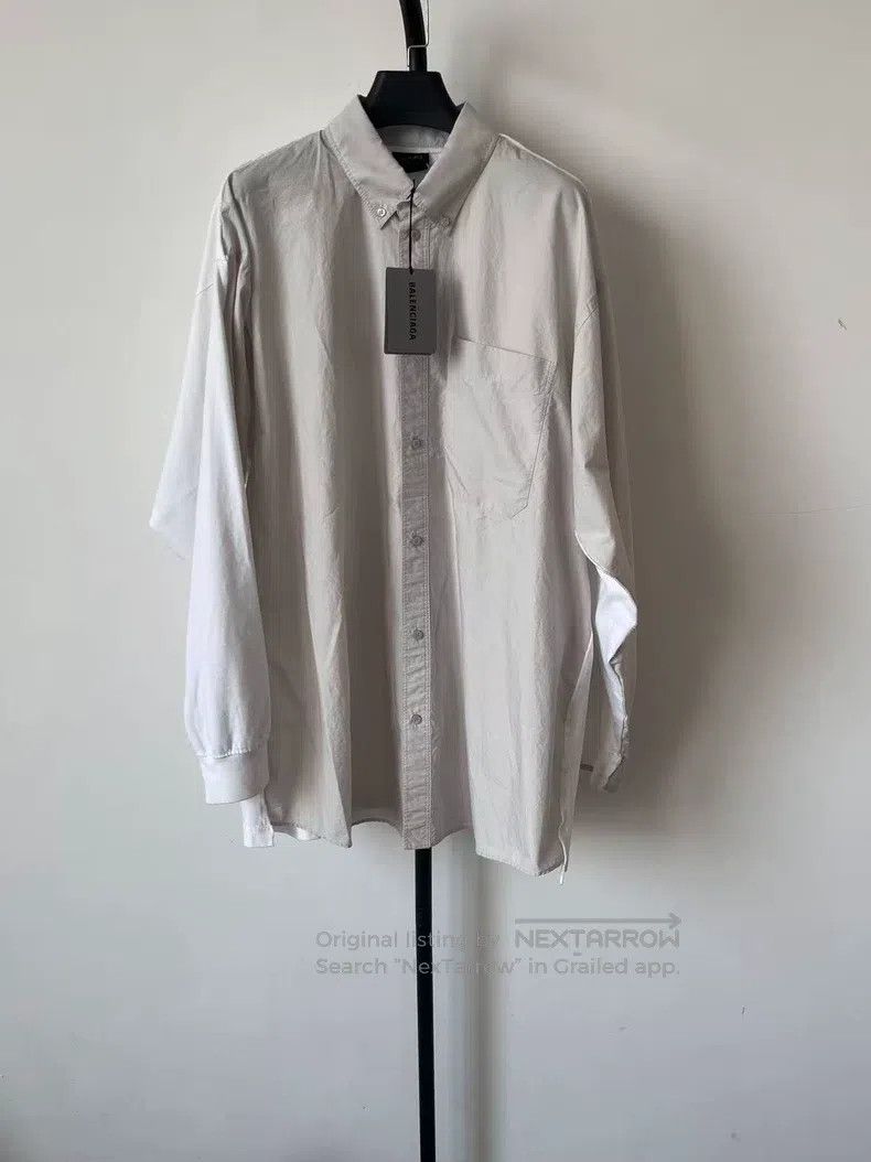 Balenciaga Balenciaga Printed Loose Long Sleeve Single Breasted Mid-L Size US M / EU 48-50 / 2 - 2 Thumbnail