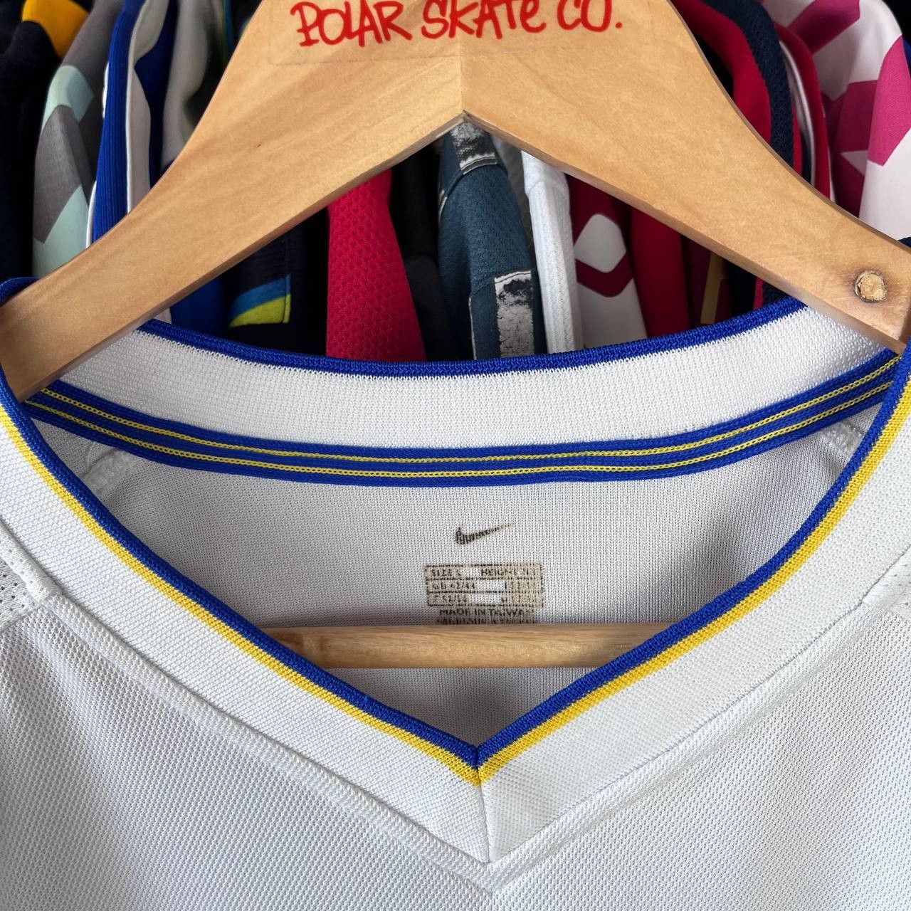 Nike Leeds United 2000/2001 Soccer Jersey #10 Harry Kewell Size US L / EU 52-54 / 3 - 9 Thumbnail