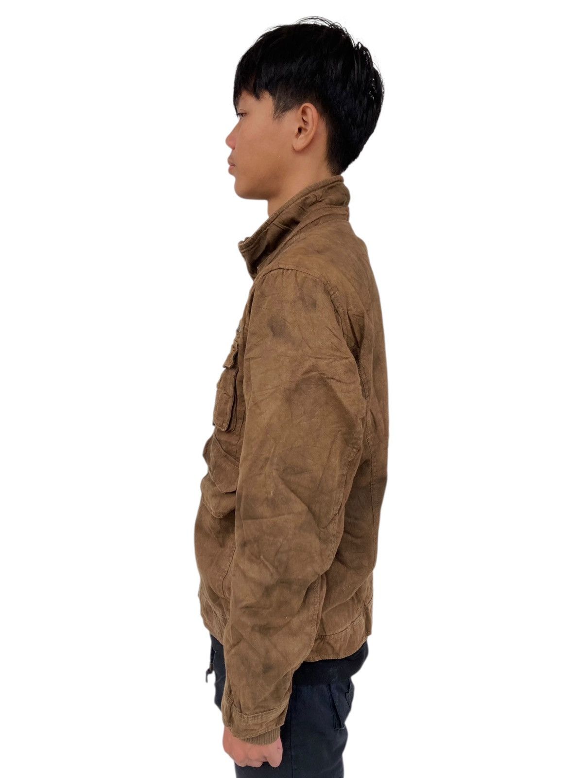 If Six Was Nine 2000s In The Attic - Multipocket Wooden Jacket Size US M / EU 48-50 / 2 - 4 Thumbnail