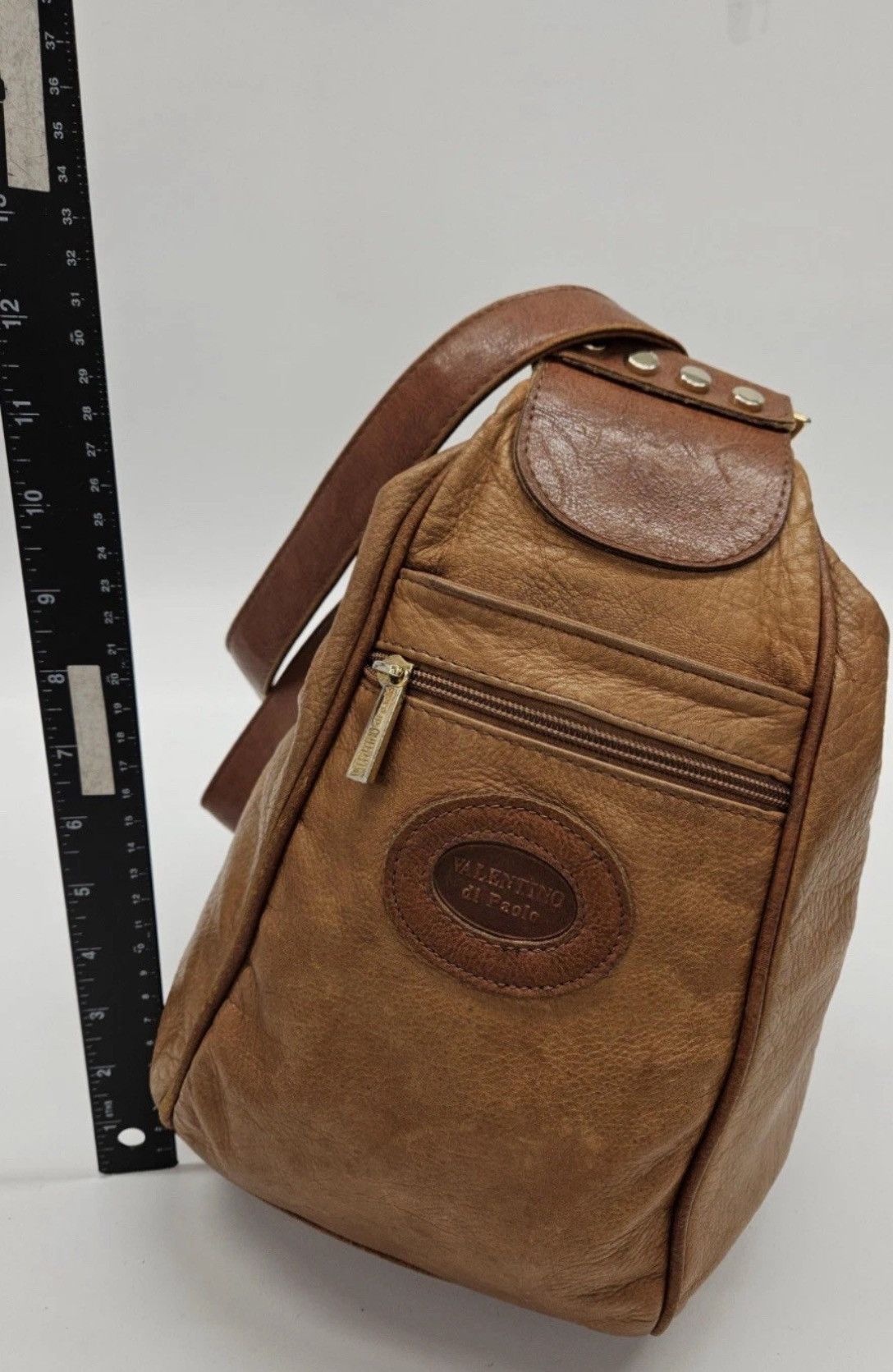 Valentino Valentino di Paolo Made in Italy Leather Sling Bag Size ONE SIZE - 1 Thumbnail