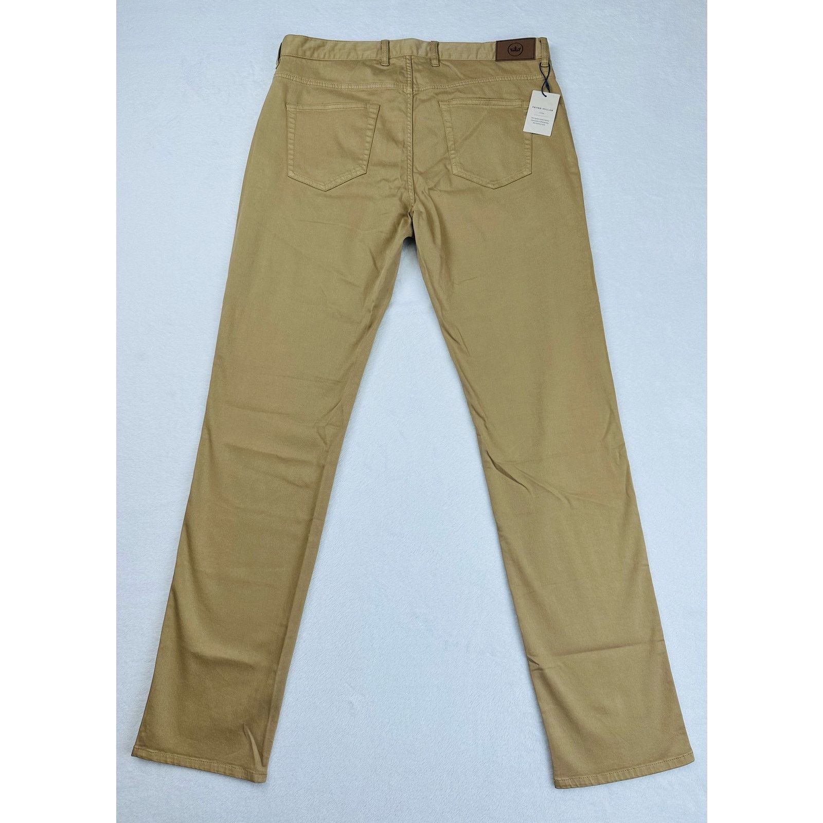 Peter Millar Peter Millar Men’s Crown Khaki Modal Golf Pants 35 W (35x33) Size US 35 - 2 Thumbnail