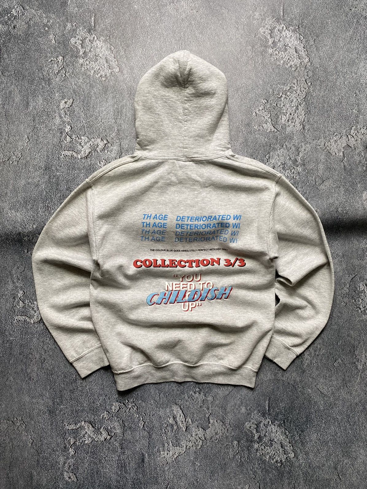 Vintage Childish VNTG 3/3 Collection Big Central Logo Grey Hoodie Size US S / EU 44-46 / 1 - 1 Thumbnail