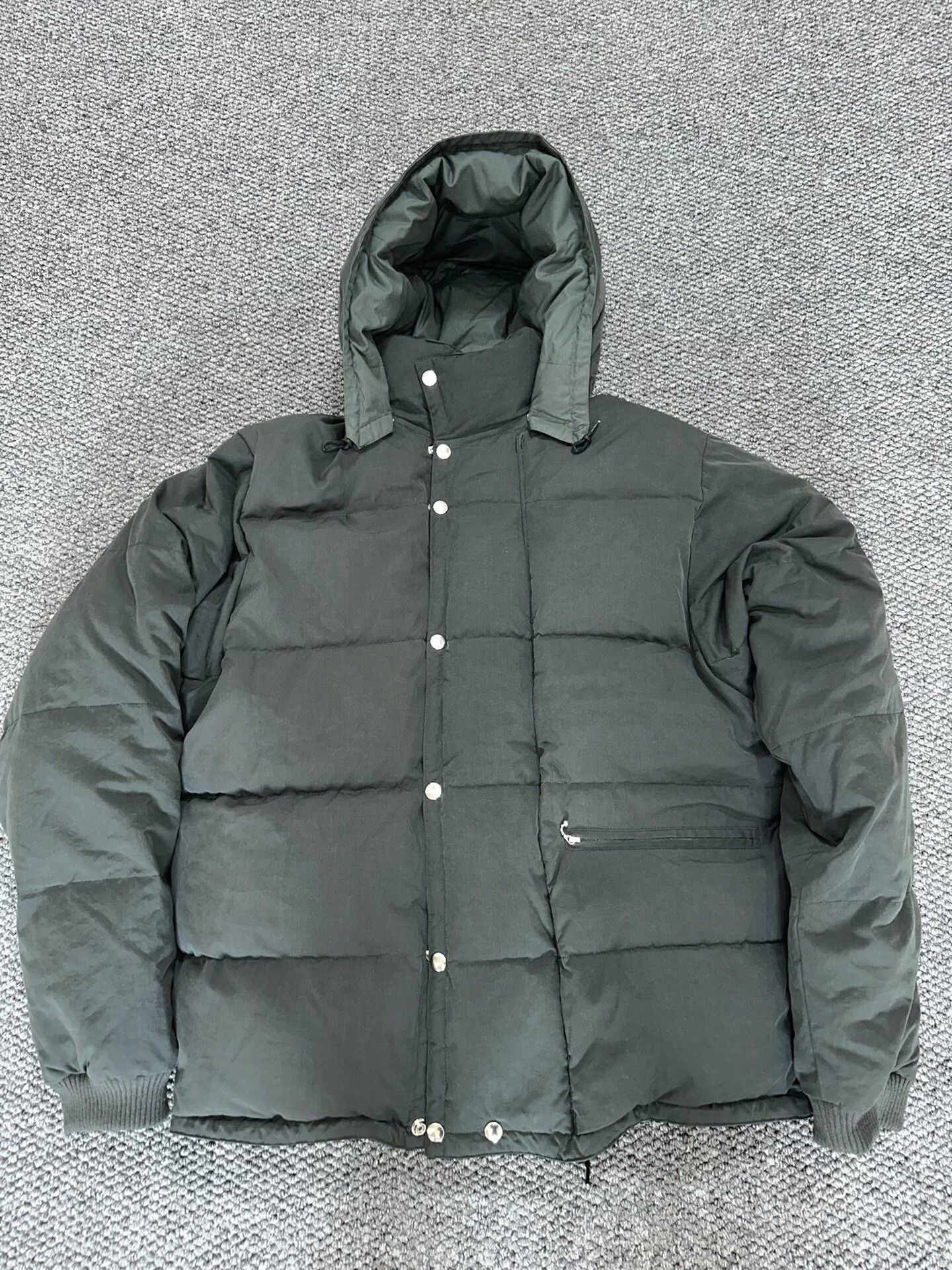A.PRESSE a.presse Silk-Cotton Blend Down Jacket Size US XL / EU 56 / 4 - 1 Thumbnail