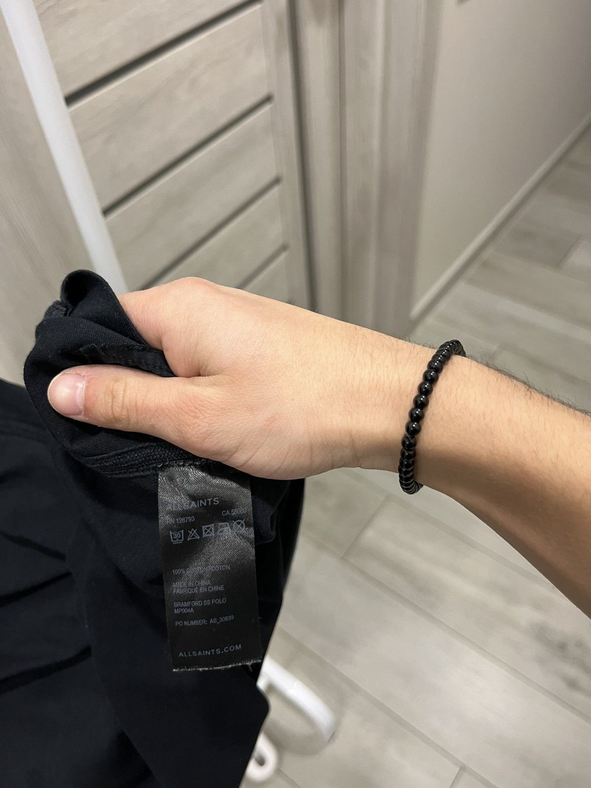 Allsaints Vintage 90s AllSaints t shirt M If Six Was Nine Black Size US M / EU 48-50 / 2 - 5 Thumbnail